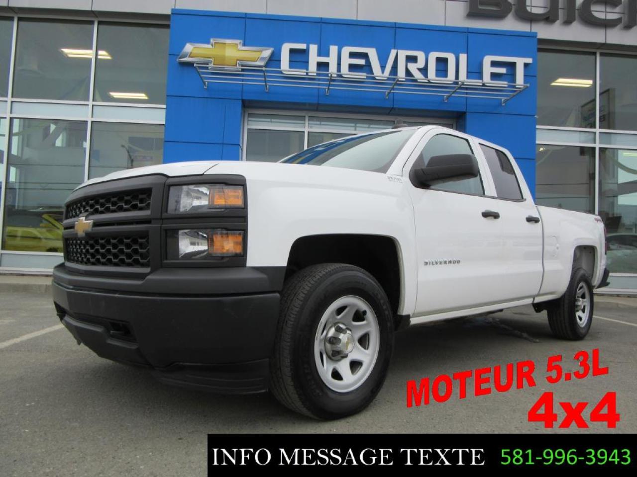 Used 2015 Chevrolet Silverado 1500 4x4 5.3l for sale in Ste-Marie, QC