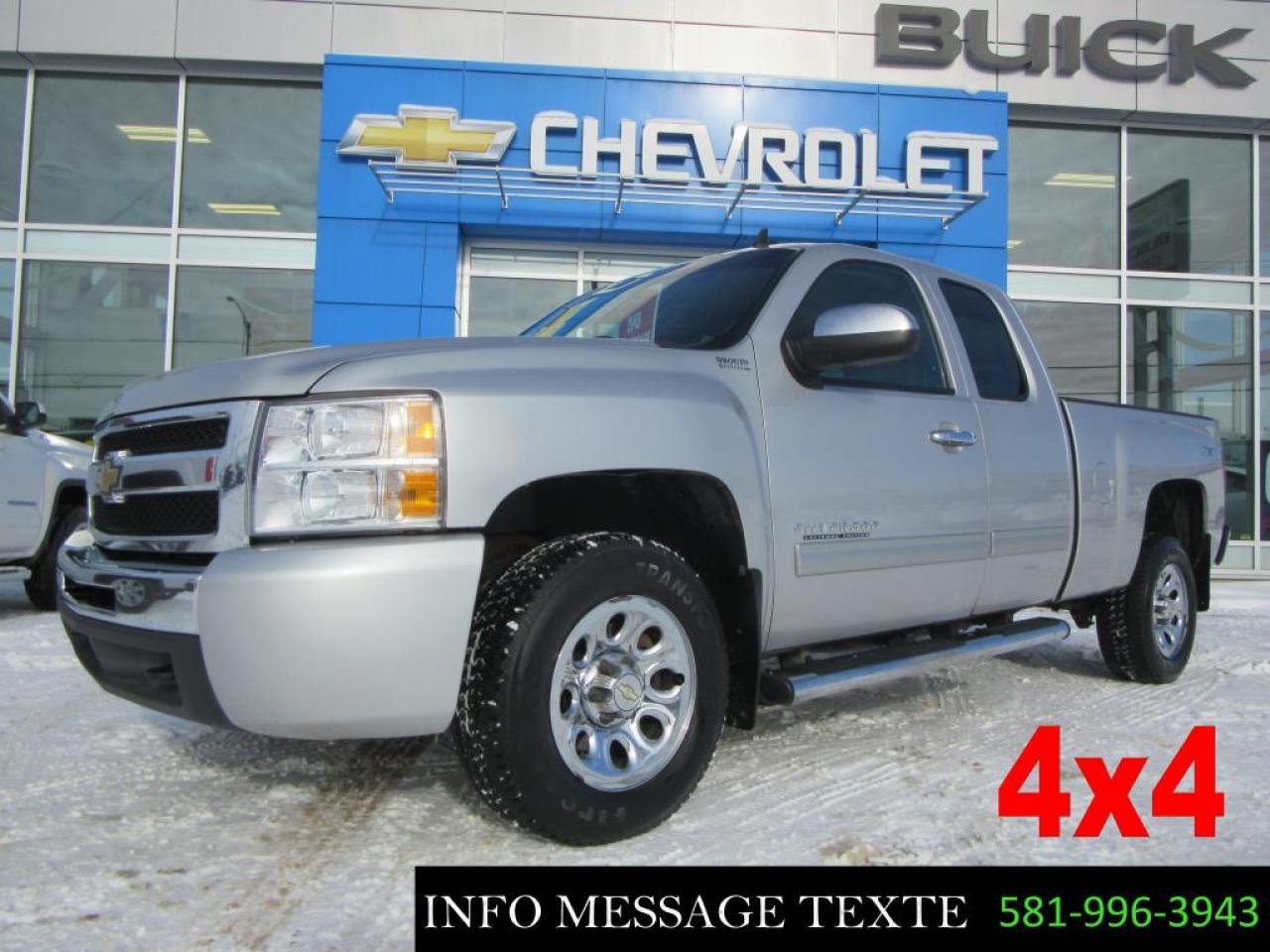 Used 2010 Chevrolet Silverado 1500 4x4, V8 for sale in Ste-Marie, QC