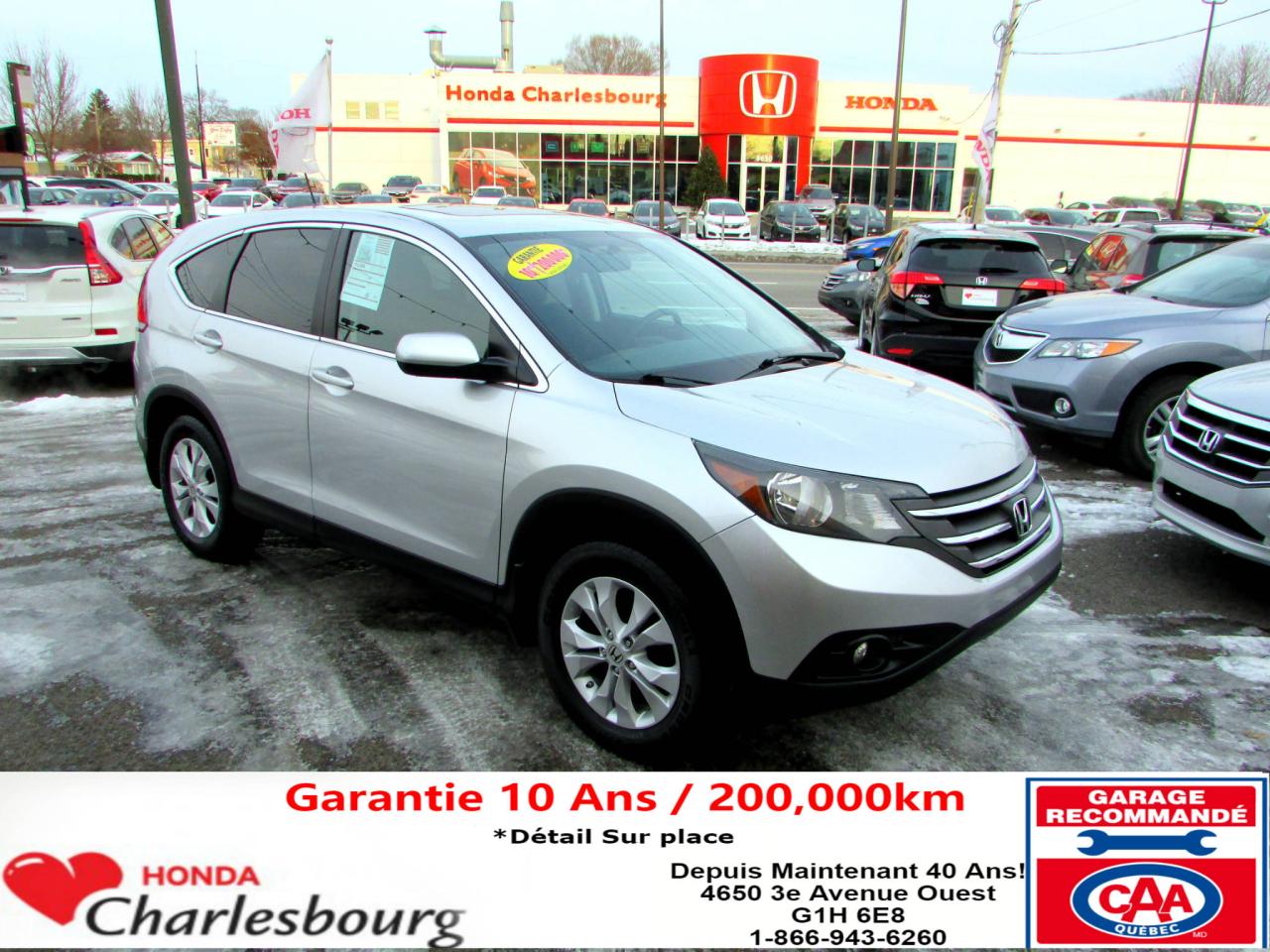 Used 2013 Honda CR-V EX 4WD ** TOIT OUVRANT** for sale in Charlesbourg, QC