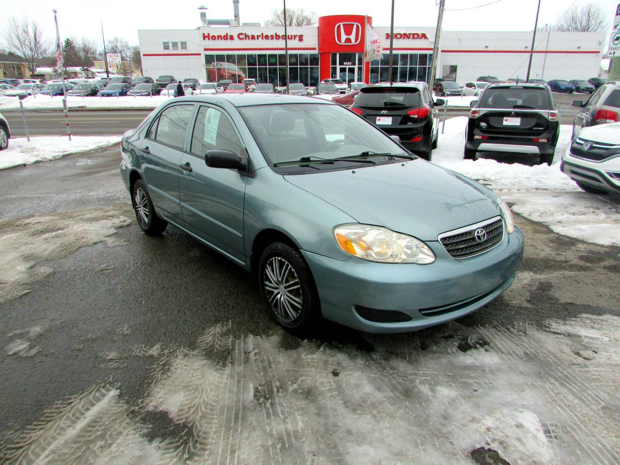 <a href=https://www.hondacharlesbourg.com/occasion/Toyota-Corolla-2005.html>https://www.hondacharlesbourg.com/occasion/Toyota-Corolla-2005.html</a>

Impeccable! 
Ce véhicule n a jamais été accidenté, un rapport Carproof est disponible pour tout savoir ses antécédents. Véhicule en très bonne état! Toujours bien entretenu par lancien propriétaire. Inspection mécanique inclus! 
Venez rencontrer notre équipe! 
Devenez un membre de la famille Honda Charlesbourg!