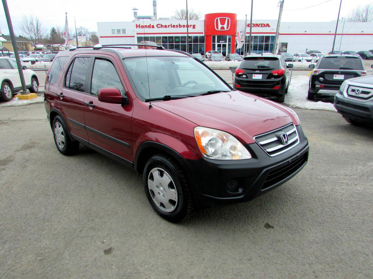<a href=https://www.hondacharlesbourg.com/occasion/Honda-CRV-2005.html>https://www.hondacharlesbourg.com/occasion/Honda-CRV-2005.html</a>

TRÈS PROPRE! 
INSPECTION MÉCANIQUE INCLUSE!