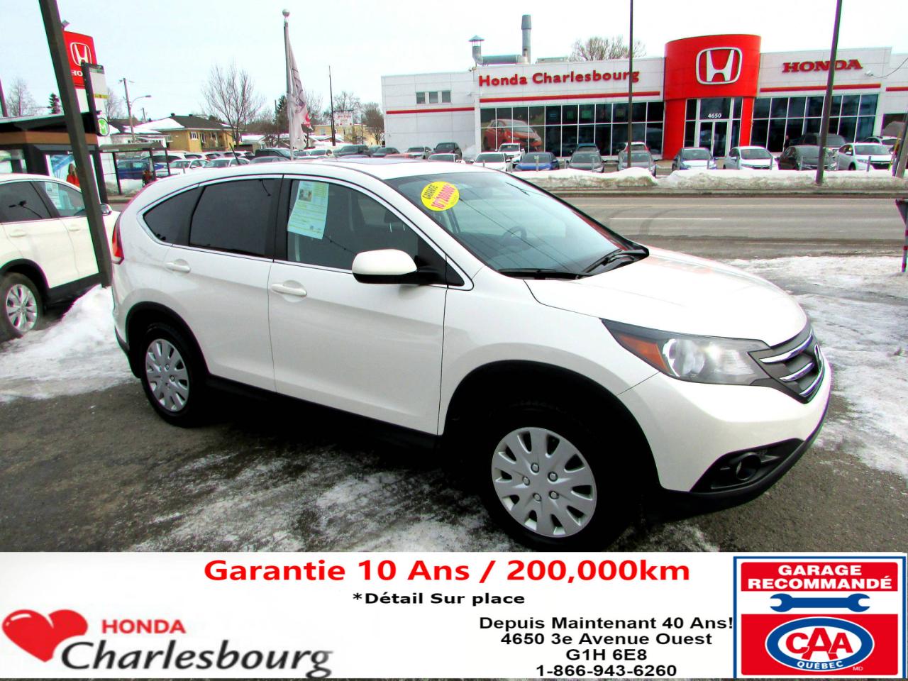 Used 2014 Honda CR-V EX 4WD ///BAS KM!! /// for sale in Charlesbourg, QC