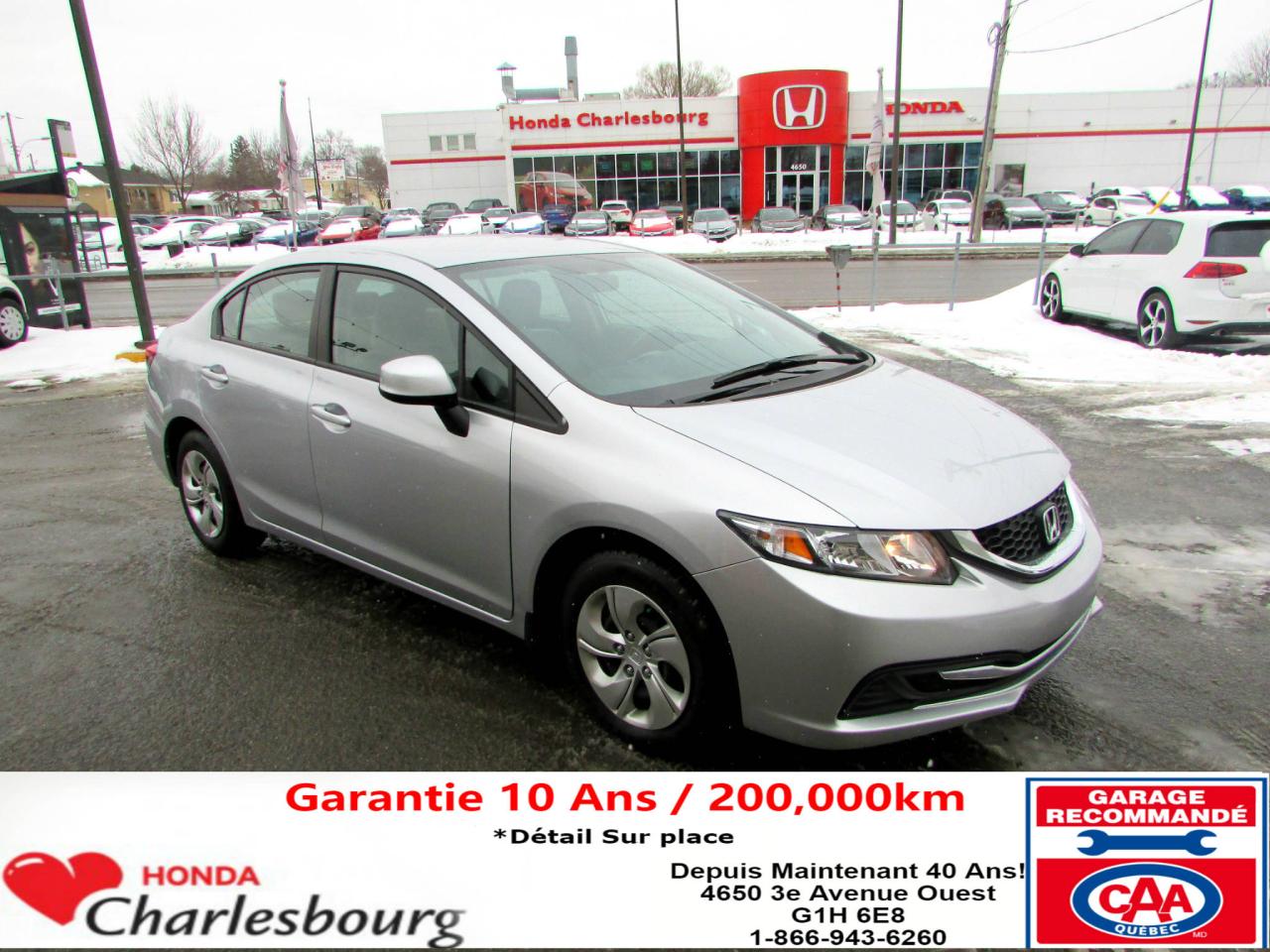 Used 2013 Honda Civic LX // AUTOMATIQUE // for sale in Charlesbourg, QC