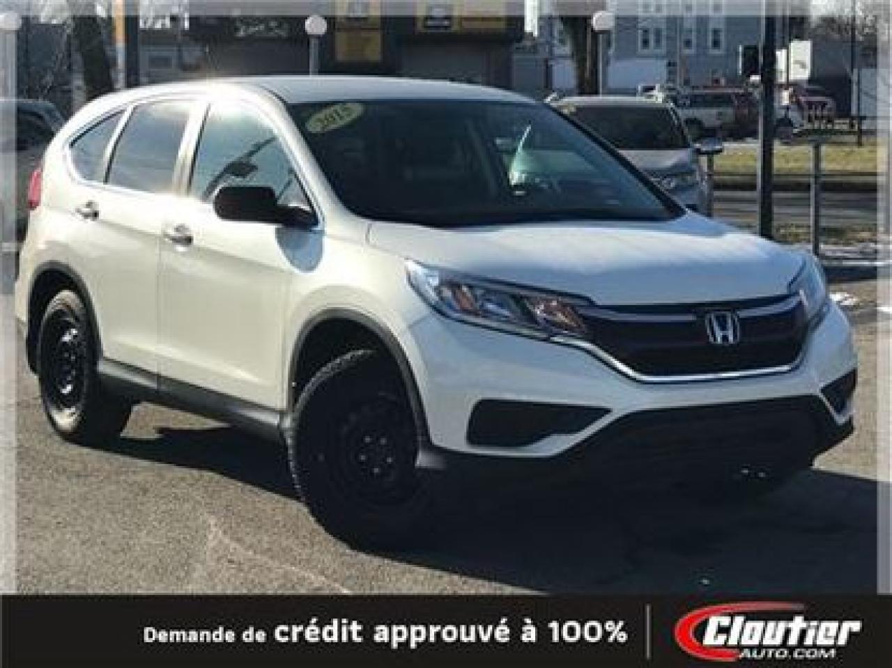 Used 2015 Honda CR-V Lx A/c Bluetooth for sale in Trois-Rivières, QC