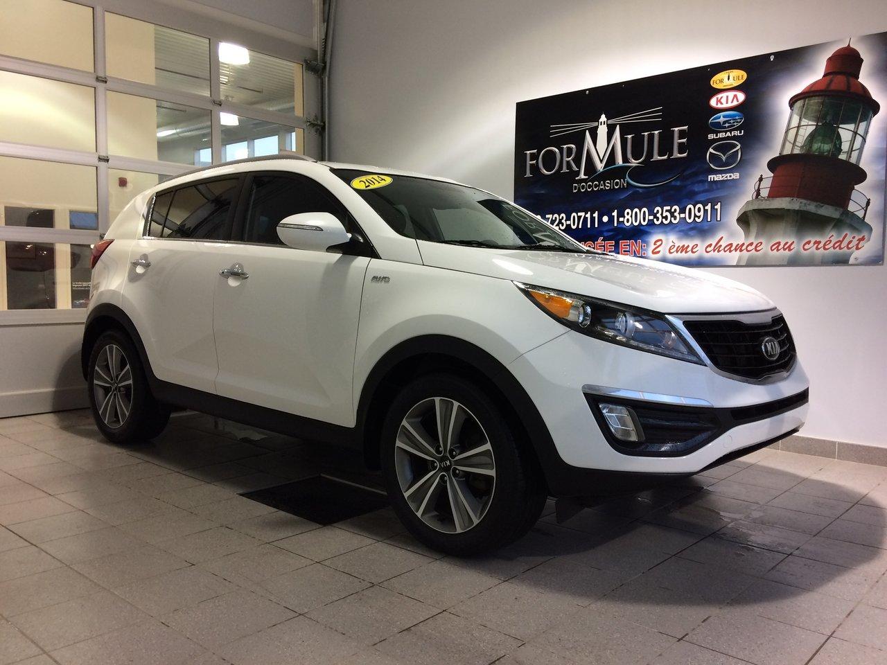 <a href=https://www.autoaubaine.com/Kia-Sportage-c6960480.html>https://www.autoaubaine.com/Kia-Sportage-c6960480.html</a>

Kia Sportage  2014\n\nRégulateur de vitesse, Essuie-glaces intermittents, Anti-démarreur, Freins ABS, Contrôle de stabilité, Coussin gonflable conducteur, Coussins gonflables latéraux, Lecteur CD, Lecteur MP3, Portes électriques, Sièges électriques, Vitres électriques, Air climatisé, Sièges chauffants, Volant ajustable, Tapis protecteurs, Caméra de recul, Rétroviseurs, Volant gainé de cuir, Phares automatiques, Rétroviseur électrique, Direction assistée, Rétroviseurs chauffants, Siège à réglage électrique, Coussins gonflables arrière pour la tête, Siège conducteur - soutien lombaire, Démarrage sans clé, Freins à disque, Sièges chauffants - Avant, Antipatinage, Phares antibrouillards, Verrous de sécurité pour enfants, Sièges baquets, Technologie Bluetooth intégrée, Rétroviseur à atténuation automatique, Aluminium, Climatisation\n\nPOUR LE PLUS GRAND CHOIX À UN SEUL ENDROIT, LE MEGA CENTRE DE LUSAGÉ DANS LEST DU QUÉBEC. COUVRANT LA GRANDE RÉGION DE RIMOUSKI, MATANE, MONT-JOLI, RIVIÈRE-DU-LOUP, STE-ANNE DES MONTS, MATAPÉDIA,GASPÉSIE... CONTACTEZ-NOUS SANS FRAIS AU 1-877-864-3666 LIVRAISON PARTOUT AU QUÉBEC.