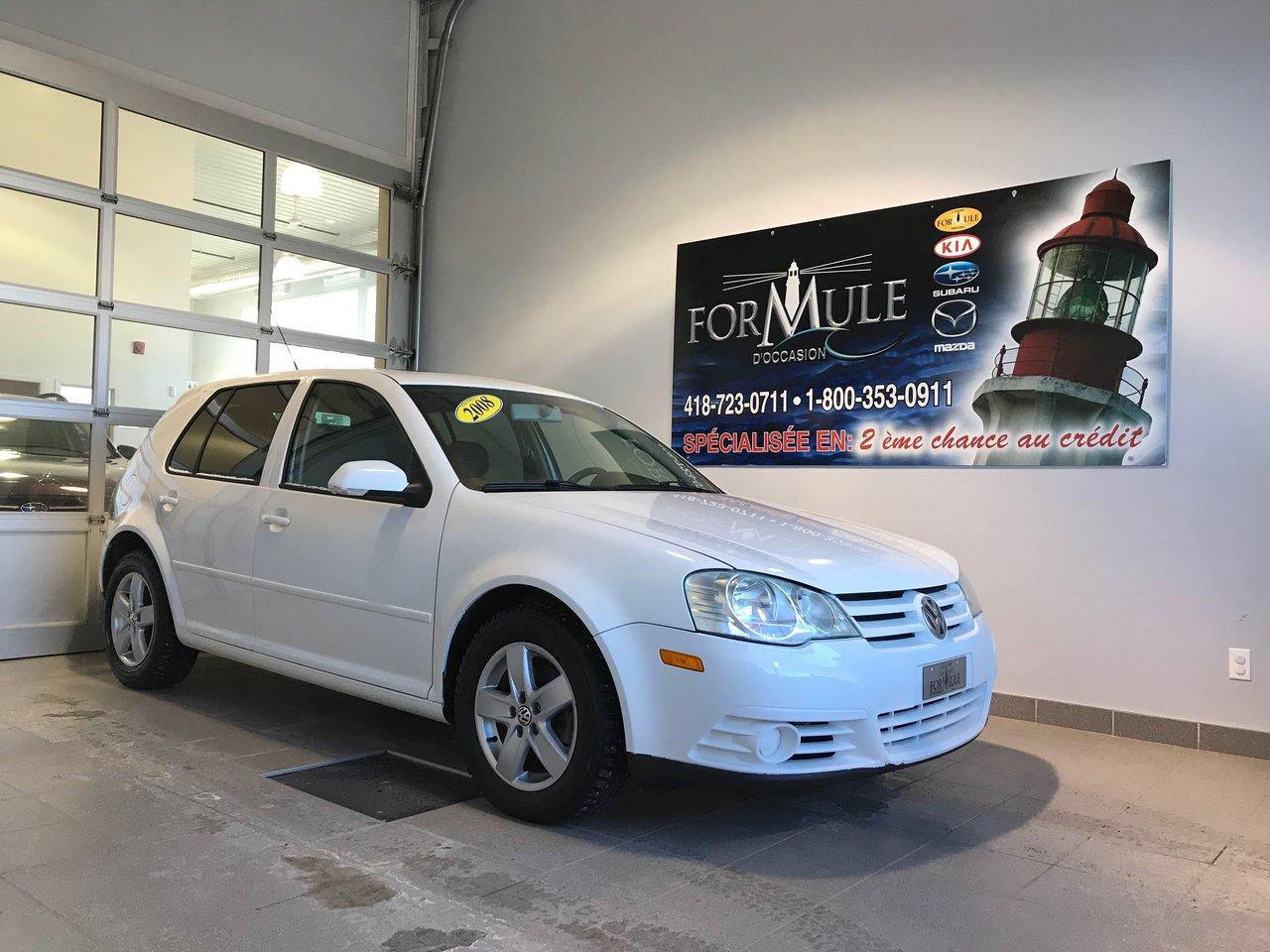 <a href=https://www.autoaubaine.com/Volkswagen-Golf City-c7000678.html>https://www.autoaubaine.com/Volkswagen-Golf City-c7000678.html</a>

Volkswagen City Golf  2008\n\nEssuie-glaces intermittents, Anti-démarreur, Freins ABS, Coussin gonflable conducteur, Coussins gonflables latéraux, Lecteur CD, Lecteur MP3, Portes électriques, Vitres électriques, Air climatisé, Lampes de lecture arrière, Volant ajustable, Enjoliveurs, Direction assistée, Siège à réglage électrique, Sièges tissu, Freins à disque, Jantes en alliage, Verrous de sécurité pour enfants, Sièges baquets, Roue de secours - Temporaire\n\nPOUR LE PLUS GRAND CHOIX À UN SEUL ENDROIT, LE MEGA CENTRE DE LUSAGÉ DANS LEST DU QUÉBEC. COUVRANT LA GRANDE RÉGION DE RIMOUSKI, MATANE, MONT-JOLI, RIVIÈRE-DU-LOUP, STE-ANNE DES MONTS, MATAPÉDIA,GASPÉSIE... CONTACTEZ-NOUS SANS FRAIS AU 1-877-864-3666 LIVRAISON PARTOUT AU QUÉBEC.