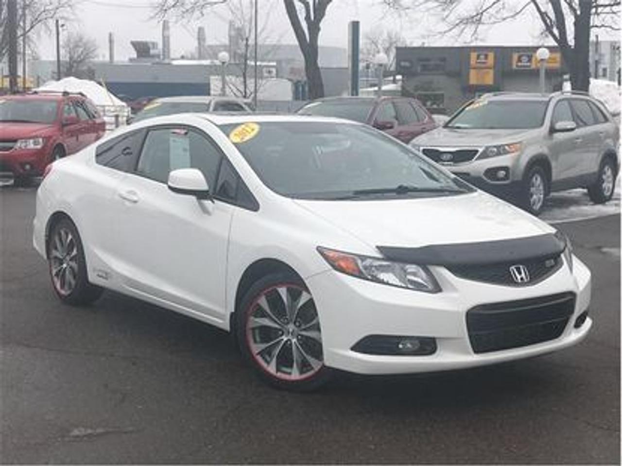 <a href=https://www.autoaubaine.com/Honda-Civic-c7021568.html>https://www.autoaubaine.com/Honda-Civic-c7021568.html</a>

SUPERBE COUPÉ HONDA CIVIC SI 2012! CAMÉRA DE RECUL, GROUPE ÉLECTRIQUE, CONNEXION BLUETOOTH ET RADIO SATELLITE PARMI LES OPTIONS DISPONIBLES SUR CE VÉHICULE!!        Financement disponible sur place ou en ligne au www.cloutierauto.com, taux dintérêt avantageux à partir de 3.9 %. 1ere, 2ème, 3ème et 4ème chance de crédit disponible. Livraison disponible à la grandeur du Québec.     Cloutier automobile, en affaire depuis 1993, vous offre une expérience dachat agréable et motivante. Une équipe de travail dynamique vous accueillera avec le sourire pour vous offrir une expérience dachat de qualité professionnelle et transparente. Au plaisir de vous conter parmi notre fidèle clientèle.        Financement disponible sur place au meilleur taux du marché. Commercial et crédit-bail bienvenue. 1ere, 2e et 3e chance au crédit, spécialiste sur place! Nous sommes ouverts le samedi de 10h à 15h. Cloutier auto.com est une entreprise familiale possédant une excellente réputation depuis plus de 30ans dans la région de la Mauricie. Nos véhicules sont soigneusement inspectés et nettoyés par nos techniciens qualifiés. Avant de changer de véhicule, venez rencontrer notre équipe!        Cloutier auto vous offre la qualité et le service depuis maintenant 25 ans. Nous détenons un vaste inventaire de véhicules doccasions de qualité, garanties et soigneusement inspectés. Un rapport CARPROOF est inclus pour tous nos véhicules.         Notre succursale de Trois-Rivières, située à 1 heure de Montréal et Québec, 45 minutes de Victoriaville et Drummondville, 30 minutes de Shawinigan et 15 minutes de Bécancour vous offre également le service de livraison partout au Québec.         NOUS SOMMES OUVERTS 6 JOURS SUR 7. PRÉSENTEZ-VOUS DIRECTEMENT EN SUCCRUSALE OU PRENEZ RENDEZ-VOUS VIA EMAIL OU PAR TÉLÉPHONE.         Nous offrons un financement bâti sur mesure pour vous permettre dobtenir les meilleurs taux disponibles. Que ce soit pour un 1ière, 2e ou 3e chance au crédit, nous avons le meilleur taux pour vous.         FINANCEMENT APPROUVÉ À 100%         Vous avez un véhicule déchange ?         Nhésitez pas à soumettre une demande dévaluation sur notre site internet (cloutierauto.com) et nous vous ferons parvenir une soumission rapide. Nous avons les outils les plus performants pour nous permettre dévaluer votre véhicule sur place et à distance.         Avant de changer votre véhicule, venez nous rencontrer pour vous rendre compte de la différence que nous offrons.     Visit cloutierauto.com TO TAKE ADVANTAGE OF OUR MONTHLY OFFERS.    Cloutier Auto has been offering professional, honest and comprehensive services for over 25 years. We have a large and diversified used-car inventory carefully inspected and including a CARPROOF report for all vehicles     Our Trois-Rivieres location is only 1 hour from Montreal and Quebec city, 45 minutes from Victoriaville and Drummondville as well as 30 minutes from Shawinigan and 15 minutes from Becancour. We also offer delivery services throughout the province of Quebec.    WE ARE OPEN 6 DAYS A WEEK. VISIT US AT THE DEALERSHIP, SEND US A QUICK E-MAIL OR GIVE US A CALL.    We offer personalized financing to help you get the best available rates. Whether for a 1st, 2nd or 3rd chance credit application, we have the best rates for you.     100% APPROVED FINANCING         Do you have a trade-in vehicle?    Do not hesitate to submit an evaluation request on our website (cloutierauto.com) and we will quickly reply with a quote. We have the most powerful tools in order for us to evaluate your vehicle in person or remotely.     Visit us before changing vehicle and see the Cloutier Auto difference for yourself.
