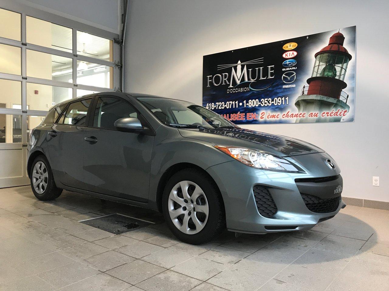 <a href=https://www.autoaubaine.com/Mazda-3-c6996985.html>https://www.autoaubaine.com/Mazda-3-c6996985.html</a>

Mazda Mazda3 GX 2012\n\nEssuie-glaces intermittents, Anti-démarreur, Freins ABS, Contrôle de stabilité, Coussin gonflable conducteur, Coussins gonflables latéraux, Lecteur CD, Lecteur MP3, Portes électriques, Vitres électriques, Air climatisé, Lampes de lecture arrière, Volant ajustable, Tapis protecteurs, Rétroviseur électrique, Direction assistée, Coussins gonflables arrière pour la tête, Sièges tissu, Freins à disque, Antipatinage, Verrous de sécurité pour enfants, Sièges baquets\n\nPOUR LE PLUS GRAND CHOIX À UN SEUL ENDROIT, LE MEGA CENTRE DE LUSAGÉ DANS LEST DU QUÉBEC. COUVRANT LA GRANDE RÉGION DE RIMOUSKI, MATANE, MONT-JOLI, RIVIÈRE-DU-LOUP, STE-ANNE DES MONTS, MATAPÉDIA,GASPÉSIE... CONTACTEZ-NOUS SANS FRAIS AU 1-877-864-3666 LIVRAISON PARTOUT AU QUÉBEC.