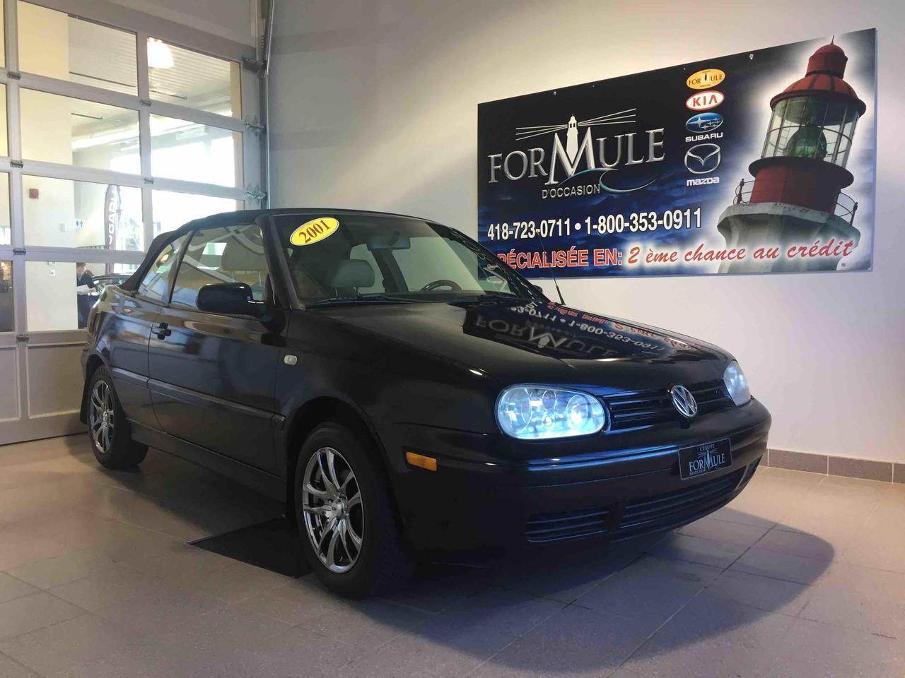 <a href=https://www.autoaubaine.com/Volkswagen-Cabrio-c7018997.html>https://www.autoaubaine.com/Volkswagen-Cabrio-c7018997.html</a>

Volkswagen Cabrio GLS 2001\n\nRégulateur de vitesse, Essuie-glaces intermittents, Freins ABS, Coussin gonflable conducteur, Coussins gonflables latéraux, Lecteur cassette, Décapotable, Volant ajustable, Enjoliveurs, Tapis protecteurs, Volant gainé de cuir, Rétroviseur électrique, Direction assistée, Rétroviseurs chauffants, Sièges tissu, Système de protection au capotage, Freins à disque, Sièges chauffants - Avant, Sièges baquets, Climatisation\n\nPOUR LE PLUS GRAND CHOIX À UN SEUL ENDROIT, LE MEGA CENTRE DE LUSAGÉ DANS LEST DU QUÉBEC. COUVRANT LA GRANDE RÉGION DE RIMOUSKI, MATANE, MONT-JOLI, RIVIÈRE-DU-LOUP, STE-ANNE DES MONTS, MATAPÉDIA,GASPÉSIE... CONTACTEZ-NOUS SANS FRAIS AU 1-877-864-3666 LIVRAISON PARTOUT AU QUÉBEC.
