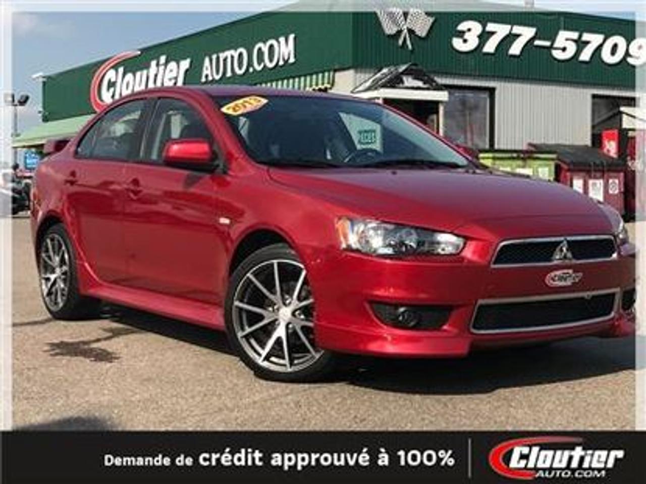 <a href=https://www.autoaubaine.com/Mitsubishi-Lancer-c6940717.html>https://www.autoaubaine.com/Mitsubishi-Lancer-c6940717.html</a>

SUPERBE MITSUBISHI LANCER BAS KILOMÉTRAGE  Financement disponible sur place ou en ligne au www.cloutierauto.com, taux dintérêt avantageux à partir de 3.9 %. 1ere, 2ème, 3ème et 4ème chance de crédit disponible. Livraison disponible à la grandeur du Québec.   Cloutier automobile, en affaire depuis 1993, vous offre une expérience dachat agréable et motivante. Une équipe de travail dynamique vous accueillera avec le sourire pour vous offrir une expérience dachat de qualité professionnelle et transparente. Au plaisir de vous conter parmi notre fidèle clientèle.    Financement disponible sur place au meilleur taux du marché. Commercial et crédit-bail bienvenue. 1ere, 2e et 3e chance au crédit, spécialiste sur place! Nous sommes ouverts le samedi de 10h à 15h. Cloutier auto.com est une entreprise familiale possédant une excellente réputation depuis plus de 30ans dans la région de la Mauricie. Nos véhicules sont soigneusement inspectés et nettoyés par nos techniciens qualifiés. Avant de changer de véhicule, venez rencontrer notre équipe!    Cloutier auto vous offre la qualité et le service depuis maintenant 25 ans. Nous détenons un vaste inventaire de véhicules doccasions de qualité, garanties et soigneusement inspectés. Un rapport CARPROOF est inclus pour tous nos véhicules.     Notre succursale de Trois-Rivières, située à 1 heure de Montréal et Québec, 45 minutes de Victoriaville et Drummondville, 30 minutes de Shawinigan et 15 minutes de Bécancour vous offre également le service de livraison partout au Québec.     NOUS SOMMES OUVERTS 6 JOURS SUR 7. PRÉSENTEZ-VOUS DIRECTEMENT EN SUCCRUSALE OU PRENEZ RENDEZ-VOUS VIA EMAIL OU PAR TÉLÉPHONE.     Nous offrons un financement bâti sur mesure pour vous permettre dobtenir les meilleurs taux disponibles. Que ce soit pour un 1ière, 2e ou 3e chance au crédit, nous avons le meilleur taux pour vous.     FINANCEMENT APPROUVÉ À 100%     Vous avez un véhicule déchange ?     Nhésitez pas à soumettre une demande dévaluation sur notre site internet (cloutierauto.com) et nous vous ferons parvenir une soumission rapide. Nous avons les outils les plus performants pour nous permettre dévaluer votre véhicule sur place et à distance.     Avant de changer votre véhicule, venez nous rencontrer pour vous rendre compte de la différence que nous offrons.   Visit cloutierauto.com TO SEE OUR PROMOTIONS OF THE MONTH.     Cloutier auto has offered great and service for25 years. We have a large used car inventory of quality, warranty and carefully inspected. A CARPROOF report is included for all our vehicles.     Our dealer in Trois-Rivières, is located 1 hour from Montreal and Quebec City, 45 minutes from Victoriaville and Drummondville, 30 minutes from Shawinigan and 15 minutes from Bécancour. We also offer delivery service throughout Quebec.     WE ARE OPENED 6 DAYS OUT OF 7. GET DIRECTLY IN SUCCRUSALE OR SEND US AN EMAIL OR GIVE US A PHONE CALL.     We offer tailored financing to help you get the best available rates. Whether for a 1st 2nd or 3rd chance to credit, we have the best rates for you.     FINANCING APPROVED 100%     Do you have an exchange vehicle?     Do not hesitate to submit an evaluation request on our website (cloutierauto.com) and we will send you a quick quote. We have the most powerful tools to allow us to evaluate your vehicle in person and remotely.     Before you change your vehicle, come and meet us to see the difference we offer.