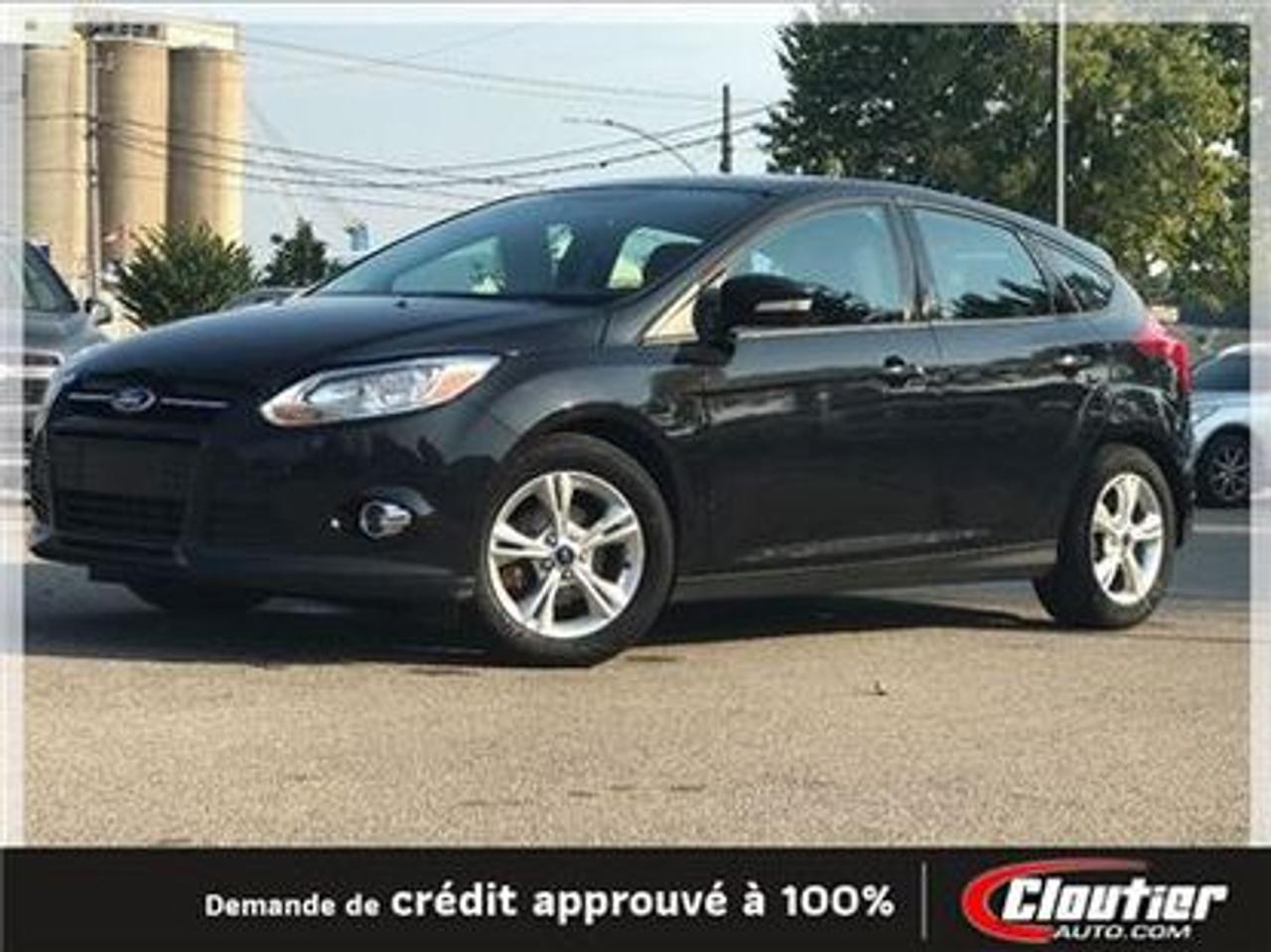<a href=https://www.autoaubaine.com/Ford-Focus-c6940736.html>https://www.autoaubaine.com/Ford-Focus-c6940736.html</a>

FORD FOCUS SE HATCHBACK, JANTES ALUMINIUM, BLUETOOTH, GROUPE ÉLECTRIQUE COMPLET, NE MANQUEZ PAS CETTE OCCASION !!  Financement disponible sur place ou en ligne au www.cloutierauto.com, taux dintérêt avantageux à partir de 3.9 %. 1ere, 2ème, 3ème et 4ème chance de crédit disponible. Livraison disponible à la grandeur du Québec.   Cloutier automobile, en affaire depuis 1993, vous offre une expérience dachat agréable et motivante. Une équipe de travail dynamique vous accueillera avec le sourire pour vous offrir une expérience dachat de qualité professionnelle et transparente. Au plaisir de vous conter parmi notre fidèle clientèle.    Financement disponible sur place au meilleur taux du marché. Commercial et crédit-bail bienvenue. 1ere, 2e et 3e chance au crédit, spécialiste sur place! Nous sommes ouverts le samedi de 10h à 15h. Cloutier auto.com est une entreprise familiale possédant une excellente réputation depuis plus de 30ans dans la région de la Mauricie. Nos véhicules sont soigneusement inspectés et nettoyés par nos techniciens qualifiés. Avant de changer de véhicule, venez rencontrer notre équipe!    Cloutier auto vous offre la qualité et le service depuis maintenant 25 ans. Nous détenons un vaste inventaire de véhicules doccasions de qualité, garanties et soigneusement inspectés. Un rapport CARPROOF est inclus pour tous nos véhicules.     Notre succursale de Trois-Rivières, située à 1 heure de Montréal et Québec, 45 minutes de Victoriaville et Drummondville, 30 minutes de Shawinigan et 15 minutes de Bécancour vous offre également le service de livraison partout au Québec.     NOUS SOMMES OUVERTS 6 JOURS SUR 7. PRÉSENTEZ-VOUS DIRECTEMENT EN SUCCRUSALE OU PRENEZ RENDEZ-VOUS VIA EMAIL OU PAR TÉLÉPHONE.     Nous offrons un financement bâti sur mesure pour vous permettre dobtenir les meilleurs taux disponibles. Que ce soit pour un 1ière, 2e ou 3e chance au crédit, nous avons le meilleur taux pour vous.     FINANCEMENT APPROUVÉ À 100%     Vous avez un véhicule déchange ?     Nhésitez pas à soumettre une demande dévaluation sur notre site internet (cloutierauto.com) et nous vous ferons parvenir une soumission rapide. Nous avons les outils les plus performants pour nous permettre dévaluer votre véhicule sur place et à distance.     Avant de changer votre véhicule, venez nous rencontrer pour vous rendre compte de la différence que nous offrons.   Visit cloutierauto.com TO SEE OUR PROMOTIONS OF THE MONTH.     Cloutier auto has offered great and service for25 years. We have a large used car inventory of quality, warranty and carefully inspected. A CARPROOF report is included for all our vehicles.     Our dealer in Trois-Rivières, is located 1 hour from Montreal and Quebec City, 45 minutes from Victoriaville and Drummondville, 30 minutes from Shawinigan and 15 minutes from Bécancour. We also offer delivery service throughout Quebec.     WE ARE OPENED 6 DAYS OUT OF 7. GET DIRECTLY IN SUCCRUSALE OR SEND US AN EMAIL OR GIVE US A PHONE CALL.     We offer tailored financing to help you get the best available rates. Whether for a 1st 2nd or 3rd chance to credit, we have the best rates for you.     FINANCING APPROVED 100%     Do you have an exchange vehicle?     Do not hesitate to submit an evaluation request on our website (cloutierauto.com) and we will send you a quick quote. We have the most powerful tools to allow us to evaluate your vehicle in person and remotely.     Before you change your vehicle, come and meet us to see the difference we offer.
