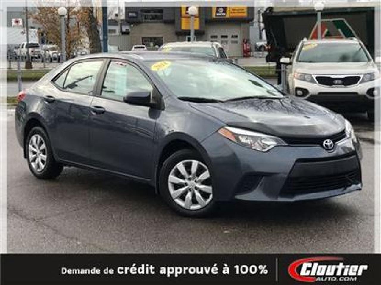 Used 2014 Toyota Corolla Le Camera De Recul for sale in Trois-Rivières, QC