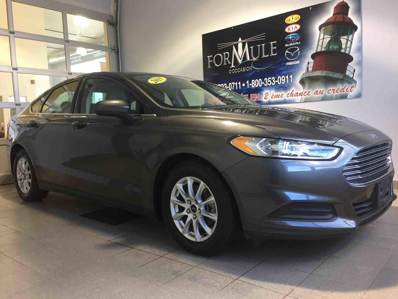 Used 2015 Ford Fusion S for sale in Rimouski, QC