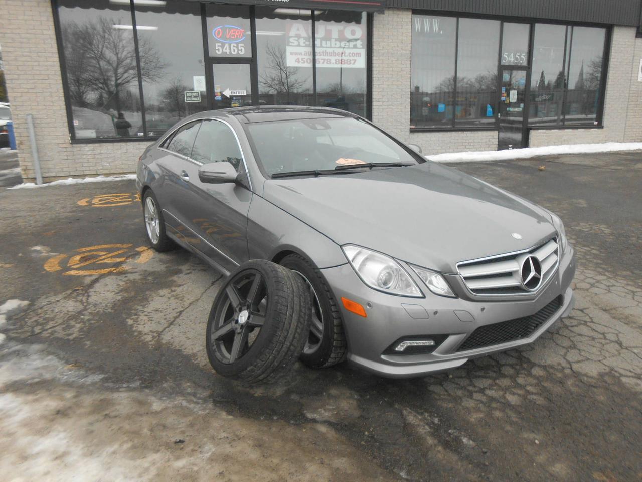 <a href=https://www.autoaubaine.com/Mercedes-Benz-E550-c6971984.html>https://www.autoaubaine.com/Mercedes-Benz-E550-c6971984.html</a>

VÉHICULE SITUÉ AU 5465 BOUL. COUSINEAU, SAINT-HUBERT, J3Y 3L1 450-678-8887 FINANCEMENT DISPONIBLE @ PARTIR DE 137$ PAR SEMAINE. MERCEDES-BENZ E550 COUPE 2010, TRANSMISSION AUTOMATIQUE, 69 000 KM CERTIFIÉ, PUISSANT MOTEUR V8 DE 5.5L PERFORMANT ET FIABLE. VÉHICULE LUXUEUX TOUT ÉQUIPÉ AVEC GROUPE ÉLECTRIQUES COMPLET, AIR CLIMATISÉ ET CHAUFFAGE AUTOMATIQUE A DEUX ZONES, NAVIGATION/GPS, TOIT OUVRANT PANORAMIQUE,INTÉRIEUR EN CUIR DESIGNO, PADDLE SHIFT, CRUISE CONTROL, VOLANT MULTIFONCTIONS ET INCLINABLE, BLUETOOTH,  ÉCRAN CENTRALE MULTIMÉDIA AVEC SYSTÈME DE SON HAUT DE GAMME HARMAN-KARDON, SIÈGES AVANTS CHAUFFANTS ET VENTILÉ A RÉGLAGE ÉLECTRIQUE AVEC MÉMOIRE DE POSITION, ORDINATEUR DE BORD, SONAR DE RECUL, CLÉ INTELLIGENTE, DÉMARRAGE PUSH-BUTTON, PNEUS DHIVER SUR MAGS DORIGINE(EXTRA DE 800$ POUR LES MAGS NOIR),  PHARES ANTIBROUILLARD, VITRES TEINTÉS ET BIEN PLUS!! 
PROFITEZ DE NOTRE FINANCEMENT CLÉ EN MAIN AVEC UN TAUX À PARTIR DE 4.9%. FINANCEMENT MAISON DISPONIBLE APPROUVÉ A 100%, AUCUN CAS REFUSÉ! NOUS OFFRONS LES MEILLEURS PRODUITS DE FINANCEMENT, NOUS AVONS UN APPROVISIONNEMENT EXCLUSIF AUPRÈS DES CONCESSIONNAIRES ET NOUS OFFRONS LES MEILLEURS PRIX DU MARCHÉ ! OUVERT 7 JOURS SEMAINE. POSSIBILITÉ d ÉCHANGE ET PLUS ENCORE ! FINANCEMENT 1RE 2E ET 3E CHANCE AU CRÉDIT WWW.AUTOSTHUBERT.COM POUR VOIR TOUS LES VÉHICULES EN INVENTAIRE. 2 CONCESSIONNAIRES SUR LA RIVE-SUD DE MONTREAL EL 009034