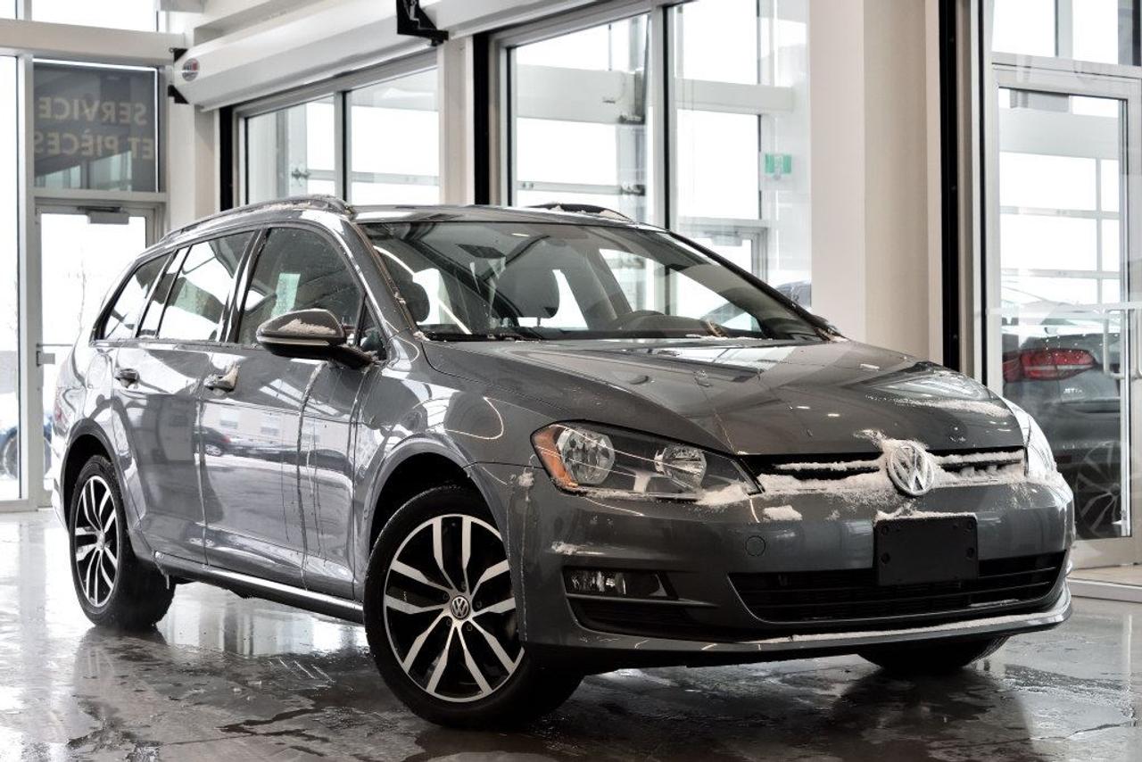 <a href=https://www.vaudreuilvolkswagen.com/occasion/Volkswagen-Golf-2016.html>https://www.vaudreuilvolkswagen.com/occasion/Volkswagen-Golf-2016.html</a>

Modèle 1.8 TSI Comfortline Sportwagen avec Climatisation deux zones, roues de 17, App-Connect, accès et démarrage sans clefs Kessy, essuie-glaces à détection de pluie, caméra de recul, intérieur en similicuir. Jamais accidenté, échange dun client de la maison.        Possibilité dextension de 2 ans ou 40 000 kms de la garantie dorigine avec la certification supérieure Volkswagen        Aucunes obligations bancaires, aucuns frais cachés        Mise en service : 31 mai 2016        Bienvenue chez Vaudreuil Volkswagen!
