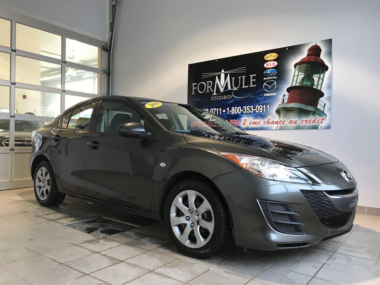 Used 2010 Mazda 3 GX for sale in Rimouski, QC