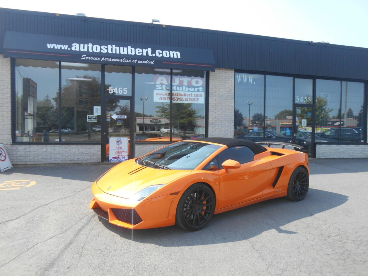 Used 2010 Lamborghini lp560-4 SPYDER for sale in St-Hubert, QC