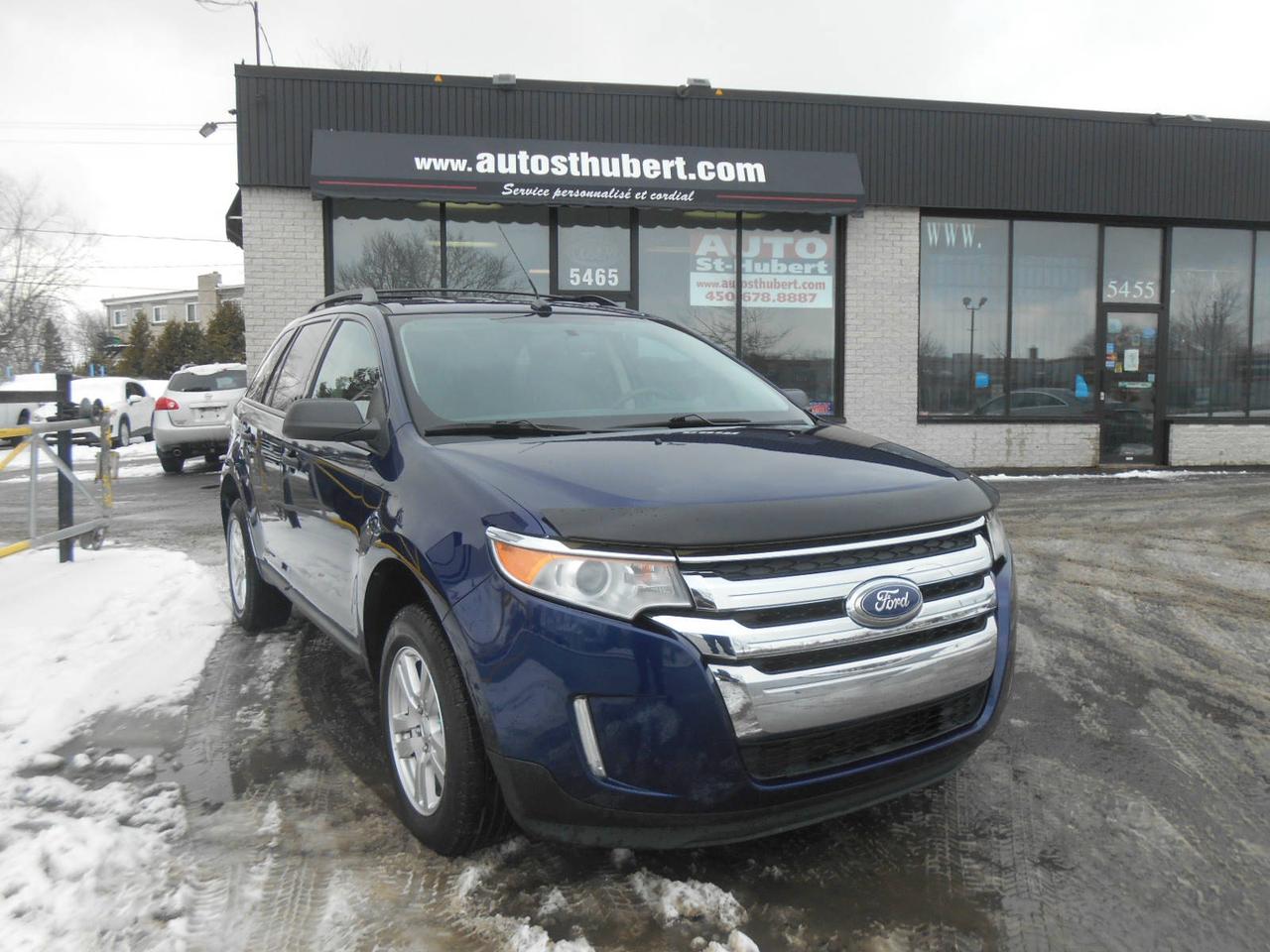 <a href=https://www.autoaubaine.com/Ford-Edge-c7027667.html>https://www.autoaubaine.com/Ford-Edge-c7027667.html</a>

VÉHICULE SITUÉ AU 5465 BOUL. COUSINEAU, SAINT-HUBERT, J3Y 3L1 450-678-8887 FINANCEMENT DISPONIBLE @ PARTIR DE 61$/SEMAINE.
FORD EDGE 2011, TRANSMISSION AUTOMATIQUE, 99 000 KM CERTIFIÉ, MOTEUR 6 CYLINDRES 3.5 LITRES PUISSANT ET FIABLE.
VÉHICULE TOUT ÉQUIPÉ AVEC VITRES PORTES ET MIROIRS ÉLECTRIQUE, AIR CLIMATISÉ, RÉGULATEUR DE VITESSE, RADIO AM/FM/CD/AUXILIAIRE, VOLANT MULTIFONCTIONS ET  AJUSTABLE, BIEN CHAUSSÉ SUR 4 BON PNEUS SUR MAGS d ORIGINE, VITRES TEINTÉS ET BIEN PLUS! UNE OFFRE A NE PAS MANQUER !!! PROFITEZ DE NOTRE FINANCEMENT CLÉ EN MAIN AVEC UN TAUX À PARTIR DE 4.9%. FINANCEMENT MAISON DISPONIBLE APPROUVÉ A 100%, AUCUN CAS REFUSÉ! NOUS OFFRONS LES MEILLEURS PRODUITS DE FINANCEMENT, AVONS UN APPROVISIONNEMENT EXCLUSIF AUPRÈS DES CONCESSIONNAIRES ET OFFRONS LES MEILLEURS PRIX DU MARCHÉ ! OUVERT 7 JOURS SEMAINE. POSSIBILITÉ d ÉCHANGE ET PLUS ENCORE ! FINANCEMENT 1RE 2E ET 3E CHANCE AU CRÉDIT WWW.AUTOSTHUBERT.COM POUR VOIR TOUS LES VÉHICULES EN INVENTAIRE. 2 CONCESSIONNAIRES SUR LA RIVE-SUD DE MONTREAL. A98195 PL