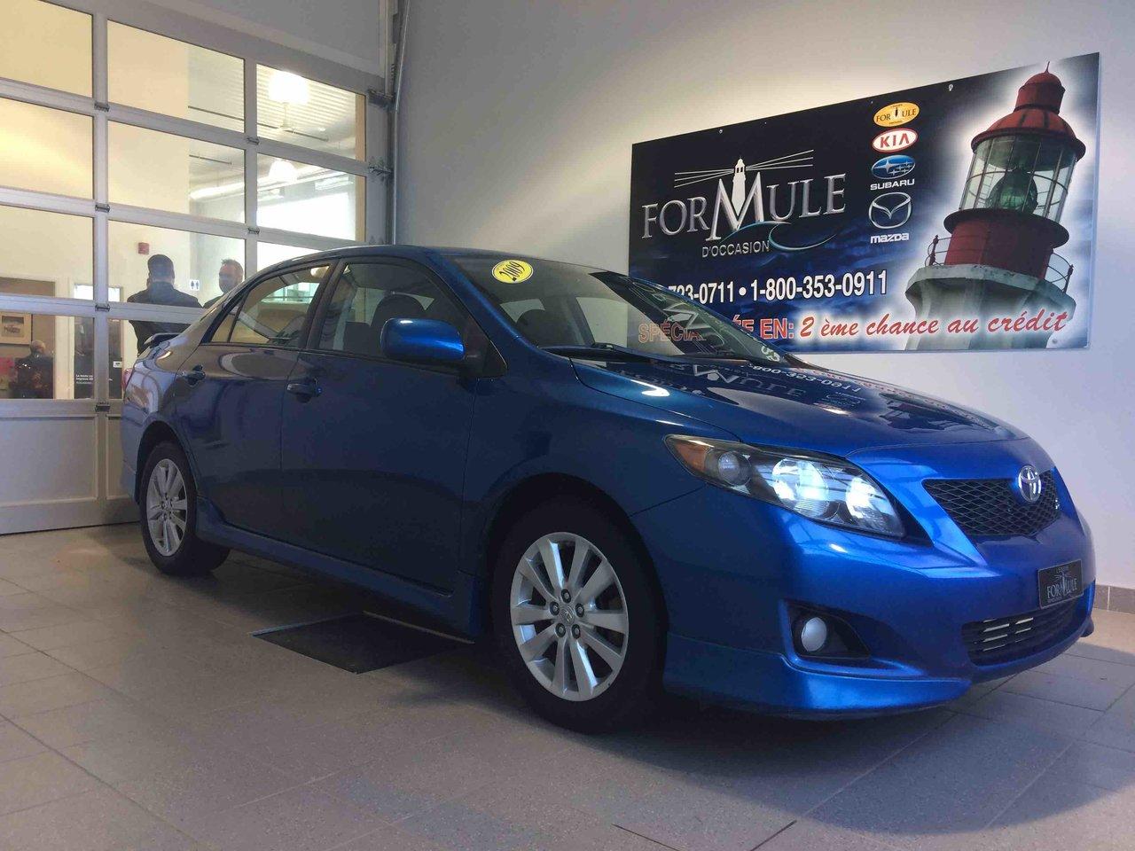 Used 2009 Toyota Corolla S for sale in Rimouski, QC