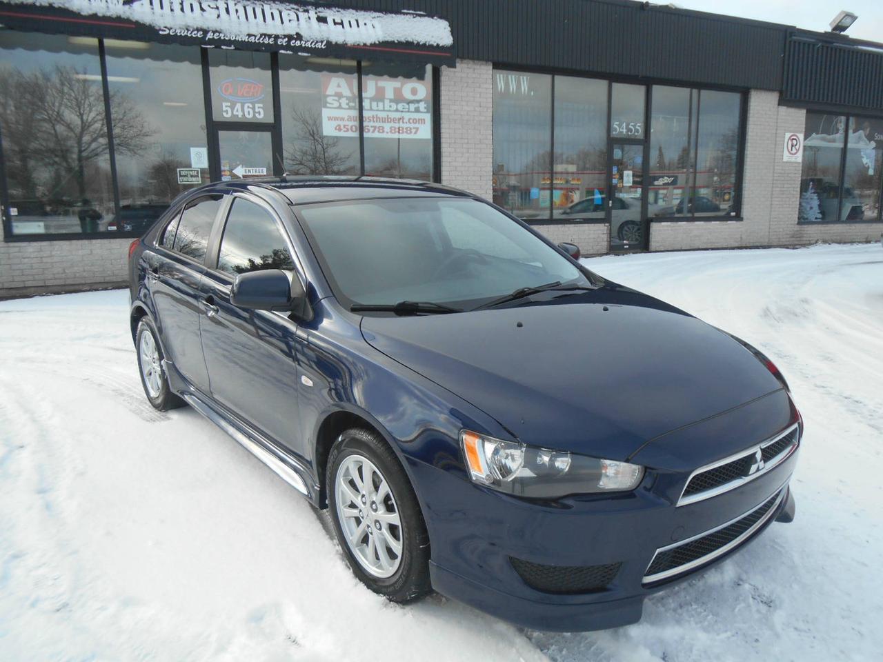 <a href=https://www.autoaubaine.com/Mitsubishi-Lancer-c6978293.html>https://www.autoaubaine.com/Mitsubishi-Lancer-c6978293.html</a>

VÉHICULE SITUÉ AU 5465 BOUL. COUSINEAU, SAINT-HUBERT, J3Y 3L1 450-678-8887 FINANCEMENT DISPONIBLE @ PARTIR DE 39$/SEMAINE.
MITSUBISHI LANCER SPORTBACK 2013, TRANSMISSION AUTOMATIQUE, 153 000 KM CERTIFIÉ, MOTEUR 4 CYLINDRES 2.4 LITRES FIABLE ET ROBUSTE. VÉHICULE TOUT ÉQUIPÉ AVEC VITRES PORTES ET MIROIRS ÉLECTRIQUE, AIR CLIMATISÉ, RÉGULATEUR DE VITESSE, SIÈGES CHAUFFANTS, BLUETOOTH, RADIO AM/FM/CD/AUXILIAIRE, VOLANT MULTIFONCTIONS ET  AJUSTABLE, BIEN CHAUSSÉ SUR 4 BON PNEUS SUR MAGS d ORIGINE, PHARES ANTIBROUILLARD, VITRES TEINTÉS ET BIEN PLUS! UNE OFFRE A NE PAS MANQUER !!! PROFITEZ DE NOTRE FINANCEMENT CLÉ EN MAIN AVEC UN TAUX À PARTIR DE 4.9%. FINANCEMENT MAISON DISPONIBLE APPROUVÉ A 100%, AUCUN CAS REFUSÉ! NOUS OFFRONS LES MEILLEURS PRODUITS DE FINANCEMENT, AVONS UN APPROVISIONNEMENT EXCLUSIF AUPRÈS DES CONCESSIONNAIRES ET OFFRONS LES MEILLEURS PRIX DU MARCHÉ ! OUVERT 7 JOURS SEMAINE. POSSIBILITÉ d ÉCHANGE ET PLUS ENCORE ! FINANCEMENT 1RE 2E ET 3E CHANCE AU CRÉDIT WWW.AUTOSTHUBERT.COM POUR VOIR TOUS LES VÉHICULES EN INVENTAIRE. 2 CONCESSIONNAIRES SUR LA RIVE-SUD DE MONTREAL. 601429 PL