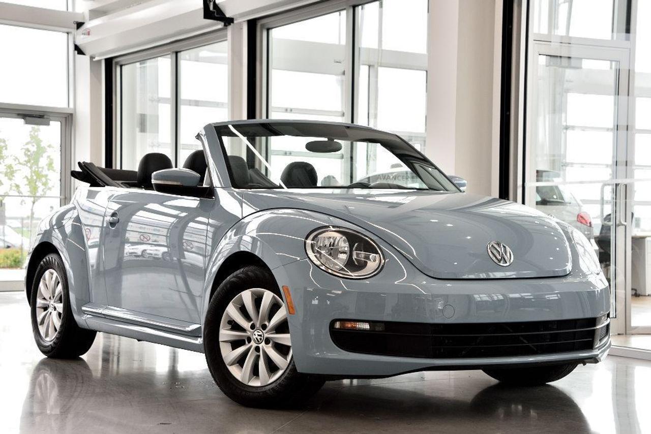 <a href=https://www.vaudreuilvolkswagen.com/occasion/Volkswagen-Beetle-2013.html>https://www.vaudreuilvolkswagen.com/occasion/Volkswagen-Beetle-2013.html</a>

Modèle Comfortline convertible avec moteur 2.5L, un propriétaire. Banc chauffant, ensemble de roues 16 pouces et éclairage dambiance.        Possibilité dextension de 2 ans ou 40 000 kms de la garantie dorigine avec la certification supérieure Volkswagen        Aucunes obligations bancaires, aucuns frais cachés        Mise en service : 19 novembre 2013    ***************************************************************************************Bienvenue chez Vaudreuil Volkswagen, notre concession est située à seulement 10 minutes de Montréal et, ici, le personnel vous accueille dans une ambiance familiale et souriante. Nous vous offrons une livraison rapide en 24 heures*, et celle-ci est disponible partout au Québec*. Nos spécialistes de la finance vous offre la 1 ère, 2e ou 3e chance au crédit et vous obtiendrez également sur les véhicules doccasions certifiés des taux à partir de 0 %* !! Ici, tous nos véhicules Volkswagen sont inspectés, reconditionnés avec des pièces dorigines, certifiés par nos techniciens Volkswagen, donc, garanties lorsque vous quittez la concession. Vous obtenez donc un véhicule en parfaite condition, de qualité supérieure, et ce, surpassant les normes de lindustrie! Les meilleurs avantages du marché de lautomobile vous sont maintenant offerts sous un même toit !! Véhicule déchange ? Pas de problème! Nous achetons votre véhicule et ce, même si vous nachetez pas chez nous! Ici chez Vaudreuil Volkswagen, on soccupe de tout et surtout de vous! ************************************************************************************** * Détails en concession Welcome to Vaudreuil Volkswagen, our dealership is only 10 minutes from Montreal and here, the staff will greet you in a family and smiling atmosphere. We offer you a fast delivery in only 24 hours*, available across the entire Quebec territory*. Our financing specialists offer you 1st, 2nd and 3rd chance credit application and you will also obtain 0% financing on certified pre-owned vehicles!! Here, all our Volkswagen vehicles are thoroughly inspected, reconditioned with original Volkswagen parts, certified by our master technicians and covered by warranty when you leave the dealership. This way you acquire a vehicle in mint condition, high quality, surpassing all market standards! You get the best of automotive business all in one location! You would like to give your car in exchange? We buy your car even if you dont buy from us! At Volkswagen Vaudreuil, we take care of everything, especially you! *Details in store ***************************************************************************************