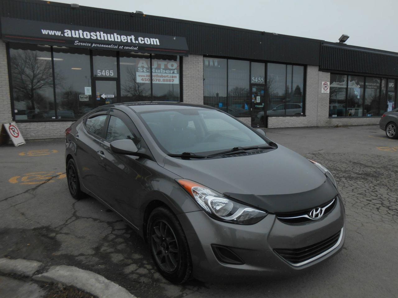 <a href=https://www.autoaubaine.com/Hyundai-Elantra-c7025937.html>https://www.autoaubaine.com/Hyundai-Elantra-c7025937.html</a>

VÉHICULE SITUÉ AU 5465 BOUL. COUSINEAU, SAINT-HUBERT, J3Y 3L1 450-678-8887 FINANCEMENT DISPONIBLE @ PARTIR DE 39$ PAR SEMAINE. HYUNDAI ELANTRA 2011, TRANSMISSION AUTOMATIQUE, 84 000 KM CERTIFIÉ, MOTEUR 4 CYLINDRES DE 1.8L FIABLE ET ÉCONOMIQUE. VÉHICULE TOUT ÉQUIPÉ AVEC VITRES PORTES ET MIROIRS ÉLECTRIQUE, AIR CLIMATISÉ,  BLUETOOTH, RADIO AM/FM/CD/AUXILIAIRE/USB, BIEN CHAUSSÉ SUR 4 BON PNEUS SUR MAGS , DÉFLECTEUR DE CAPOT ET DE VITRES, DÉMARREUR A DISTANCE ET BIEN PLUS! UNE OFFRE A NE PAS MANQUER !!! PROFITEZ DE NOTRE FINANCEMENT CLÉ EN MAIN AVEC UN TAUX À PARTIR DE 4.9%. FINANCEMENT MAISON DISPONIBLE APPROUVÉ A 100%, AUCUN CAS REFUSÉ! NOUS OFFRONS LES MEILLEURS PRODUITS DE FINANCEMENT, AVONS UN APPROVISIONNEMENT EXCLUSIF AUPRÈS DES CONCESSIONNAIRES ET OFFRONS LES MEILLEURS PRIX DU MARCHÉ ! OUVERT 7 JOURS SEMAINE. POSSIBILITÉ d ÉCHANGE ET PLUS ENCORE ! FINANCEMENT 1RE 2E ET 3E CHANCE AU CRÉDIT WWW.AUTOSTHUBERT.COM POUR VOIR TOUS LES VÉHICULES EN INVENTAIRE. 2 CONCESSIONNAIRES SUR LA RIVE-SUD DE MONTREAL. EL 058208