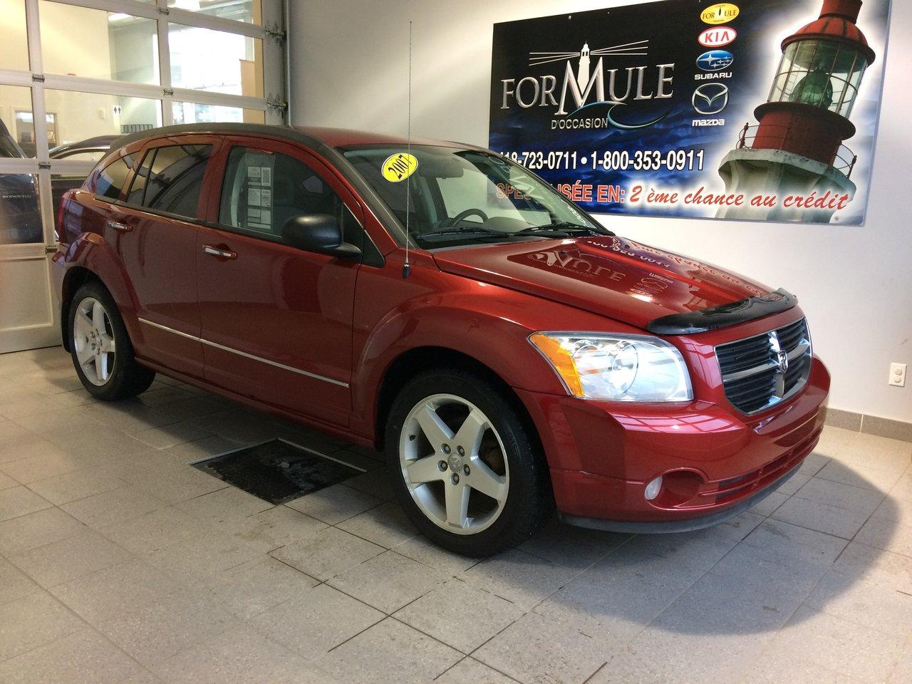 <a href=https://www.autoaubaine.com/Dodge-Caliber-c6965233.html>https://www.autoaubaine.com/Dodge-Caliber-c6965233.html</a>

Dodge Caliber R/T 2007\n\nRégulateur de vitesse, Essuie-glaces intermittents, Anti-démarreur, Freins ABS, Coussin gonflable conducteur, Lecteur CD, Portes électriques, Vitres électriques, Air climatisé, Lampes de lecture arrière, Volant ajustable, Volant gainé de cuir, Rétroviseur électrique, Coussins gonflables arrière pour la tête, Freins à disque, Phares antibrouillards, Climatisation\n\nPOUR LE PLUS GRAND CHOIX À UN SEUL ENDROIT, LE MEGA CENTRE DE LUSAGÉ DANS LEST DU QUÉBEC. COUVRANT LA GRANDE RÉGION DE RIMOUSKI, MATANE, MONT-JOLI, RIVIÈRE-DU-LOUP, STE-ANNE DES MONTS, MATAPÉDIA,GASPÉSIE... CONTACTEZ-NOUS SANS FRAIS AU 1-877-864-3666 LIVRAISON PARTOUT AU QUÉBEC.