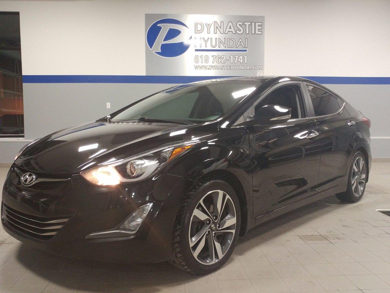 <a href=https://www.dynastiehyundai.com/occasion/Hyundai-Elantra-2015.html>https://www.dynastiehyundai.com/occasion/Hyundai-Elantra-2015.html</a>

Hyundai Elantra Limited Toute ?quip?e 2015Régulateur de vitesse, Toit ouvrant, Essuie-glaces intermittents, Anti-démarreur, Freins ABS, Contrôle de stabilité, Coussin gonflable conducteur, Coussins gonflables latéraux, Lecteur CD, Lecteur MP3, Volant ajustable, Moonroof, Tapis protecteurs, Caméra de recul, Volant gainé de cuir, Phares automatiques, Rétroviseur électrique, Sièges arrières chauffants, Direction assistée, Rétroviseurs chauffants, Coussins gonflables arrière pour la tête, Démarrage sans clé, Freins à disque, Sièges chauffants - Avant, Antipatinage, Phares antibrouillards, Verrous de sécurité pour enfants, Sièges baquets, Technologie Bluetooth intégrée, Aluminium, Climatisation