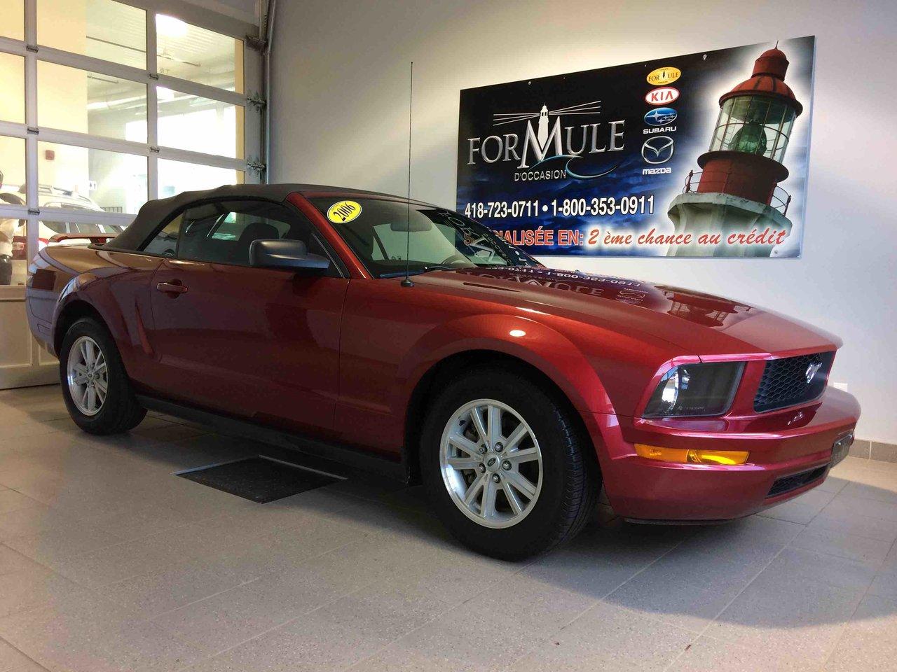 Used 2006 Ford Mustang Decapotable for sale in Rimouski, QC