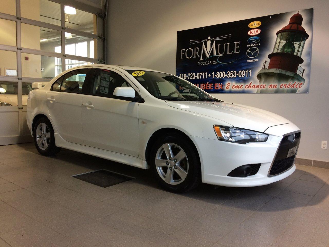 <a href=https://www.autoaubaine.com/Mitsubishi-Lancer-c6949769.html>https://www.autoaubaine.com/Mitsubishi-Lancer-c6949769.html</a>

Mitsubishi Lancer SE 2013\n\nRégulateur de vitesse, Toit ouvrant, Essuie-glaces intermittents, Anti-démarreur, Freins ABS, Contrôle de stabilité, Coussin gonflable conducteur, Coussins gonflables latéraux, Lecteur CD, Lecteur MP3, Portes électriques, Vitres électriques, Air climatisé, Intérieur en cuir, Lampes de lecture arrière, Volant ajustable, Tapis protecteurs, Phares automatiques, Rétroviseur électrique, Direction assistée, Rétroviseurs chauffants, Siège à réglage électrique, Coussins gonflables arrière pour la tête, Sièges tissu, Freins à disque, Sièges chauffants - Avant, Antipatinage, Verrous de sécurité pour enfants, Système de surveillance de la pression des pneus, Sièges baquets, Technologie Bluetooth intégrée, Aluminium, Climatisation\n\nPOUR LE PLUS GRAND CHOIX À UN SEUL ENDROIT, LE MEGA CENTRE DE LUSAGÉ DANS LEST DU QUÉBEC. COUVRANT LA GRANDE RÉGION DE RIMOUSKI, MATANE, MONT-JOLI, RIVIÈRE-DU-LOUP, STE-ANNE DES MONTS, MATAPÉDIA,GASPÉSIE... CONTACTEZ-NOUS SANS FRAIS AU 1-877-864-3666 LIVRAISON PARTOUT AU QUÉBEC.
