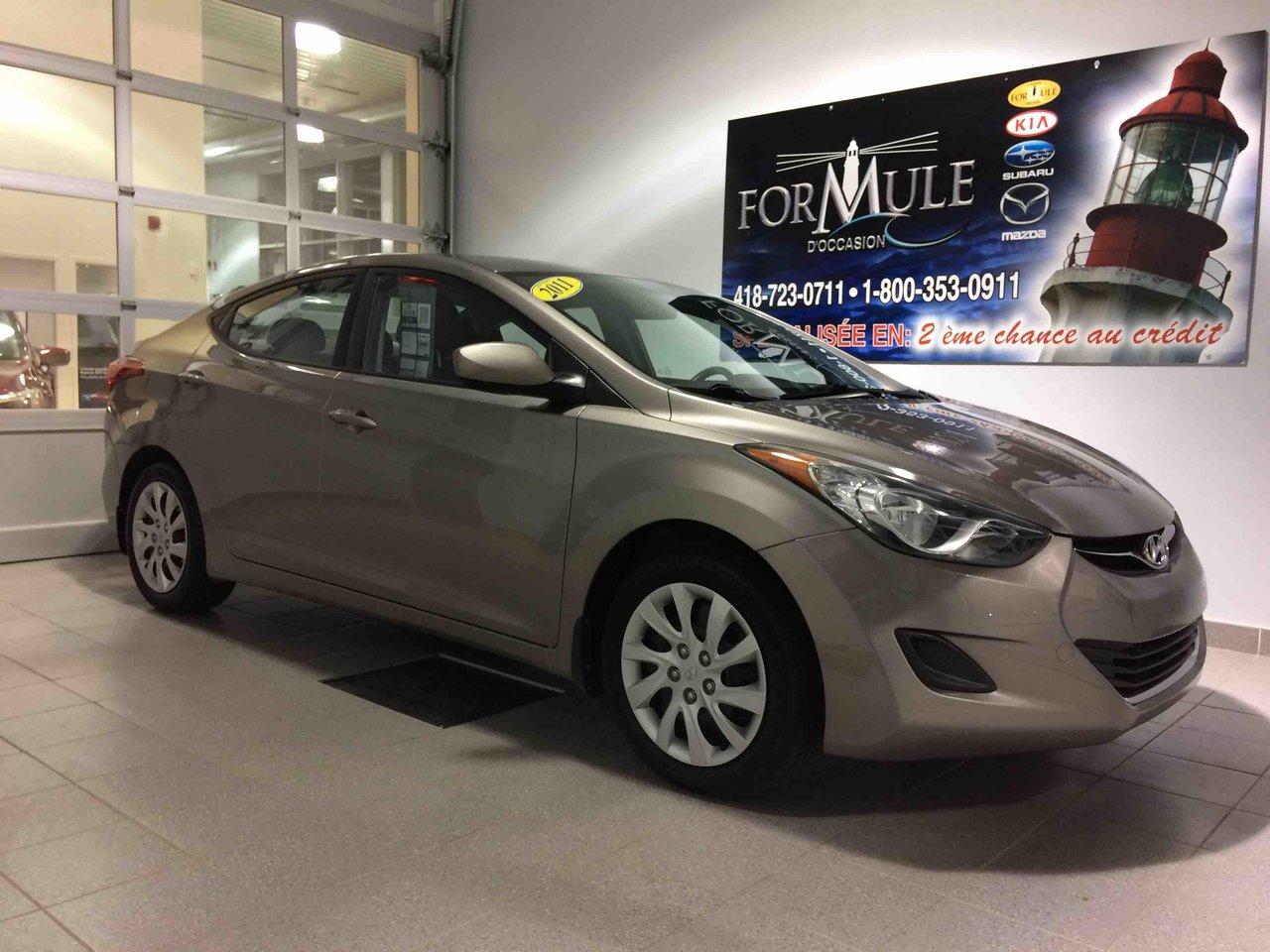 Used 2011 Hyundai Elantra GL for sale in Rimouski, QC