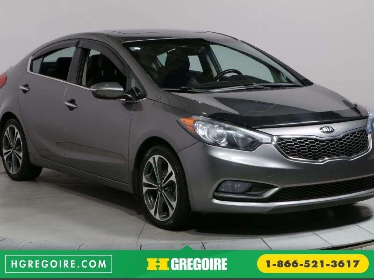 Used 2015 Kia FORTE SX CUIR CAM RECUL for sale in St-Léonard, QC