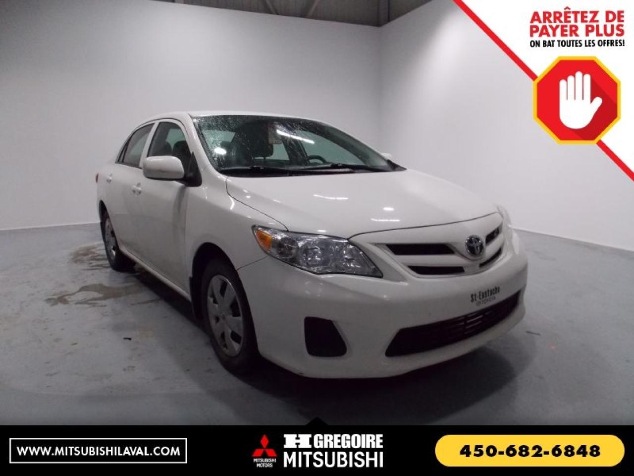 Used 2013 Toyota Corolla Ce A/c for sale in St-Léonard, QC
