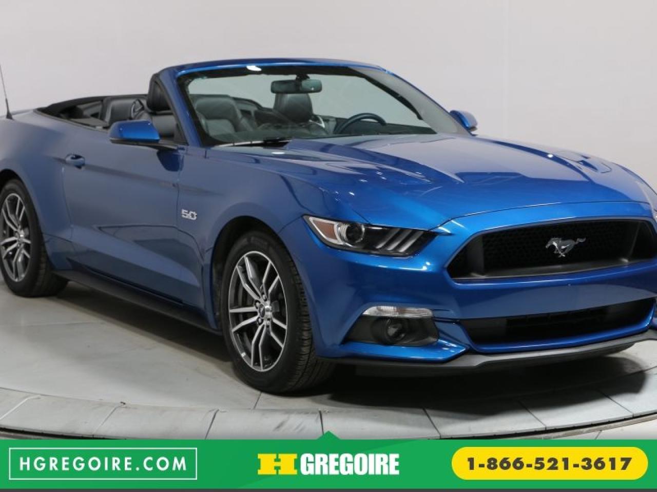 Used 2017 Ford Mustang Convertible GT for sale in St-Léonard, QC