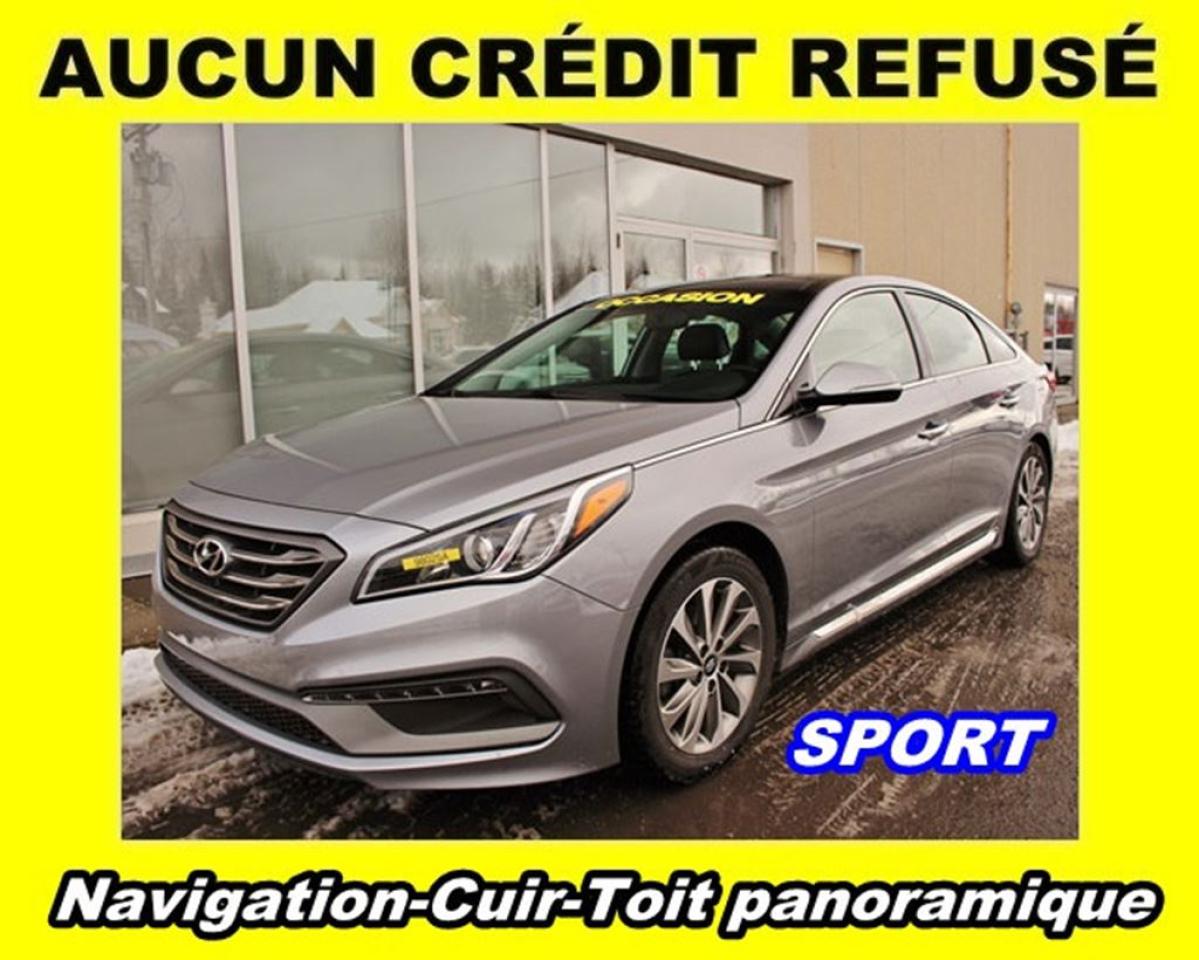 Used 2015 Hyundai Sonata Sport Cuir Toit Pano for sale in Mirabel, QC