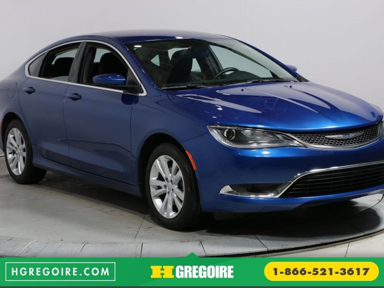 <a href=https://www.autoaubaine.com/Chrysler-200-c6972741.html>https://www.autoaubaine.com/Chrysler-200-c6972741.html</a>

Chrysler 200 Limited Auto A/c Mags Cam Recul Bluetooth 2016

Freins ABS, Lecteur MP3, Miroirs chauffants, Volant ajustable, Radio satellite, Ordinateur de bord, Volant gain de cuir, Antipatinage, Phares antibrouillards, Climatisation

ECONOMISER 12 300$! BAS KILOMÉTRAGE, JAMAIS ACCIDENTÉ, Camera de recul, Bluetooth, Aucun frais caché, Taux dintérêt imbattable! Ouvert 7 jours. Inspection en plus de 125 points et rigoureux processus de remise à neuf. Satisfaction garantie de 3 jours ou argent remis et privilège déchange 30 jours. Obtenez le meilleur taux de financement et même une 2e ou 3e chance au crédit. Pour plus dinformation sur cette voiture et pour obtenir le rapport dhistorique CarProof gratuitement, visitez https://www.hgregoire.com/fr-stk/917888. *Prix du manufacturier neuf (28 995$)