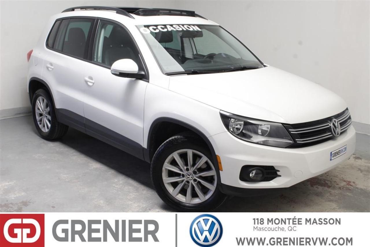 Used 2014 Volkswagen Tiguan Comfortline+toit+4mo for sale in Mascouche, QC