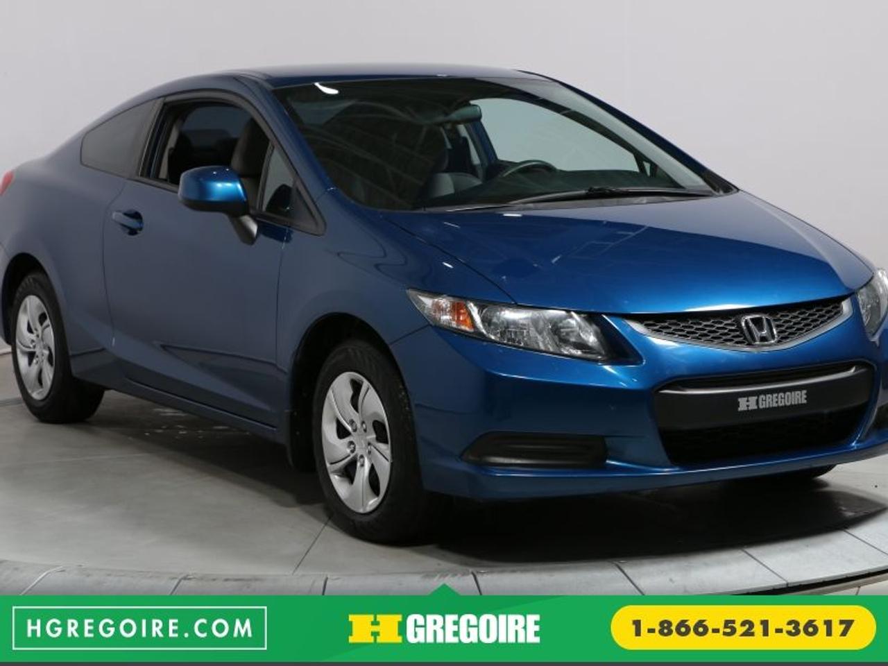 <a href=https://www.autoaubaine.com/Honda-Civic-c6956250.html>https://www.autoaubaine.com/Honda-Civic-c6956250.html</a>

Honda Civic Coupe Lx Auto A/c Gr Elect Bluethoot 2013

Freins ABS, Lecteur MP3, Miroirs chauffants, Volant ajustable, Aileron, Ordinateur de bord, Antipatinage

ECONOMISER 8 850$! BAS KILOMÉTRAGE, Bluetooth, Aucun frais caché, Taux dintérêt imbattable! Ouvert 7 jours. Inspection en plus de 125 points et rigoureux processus de remise à neuf. Satisfaction garantie de 3 jours ou argent remis et privilège déchange 30 jours. Obtenez le meilleur taux de financement et même une 2e ou 3e chance au crédit. Pour plus dinformation sur cette voiture et pour obtenir le rapport dhistorique CarProof gratuitement, visitez https://www.hgregoire.com/fr-stk/916612. *Prix du manufacturier neuf (19 845$)