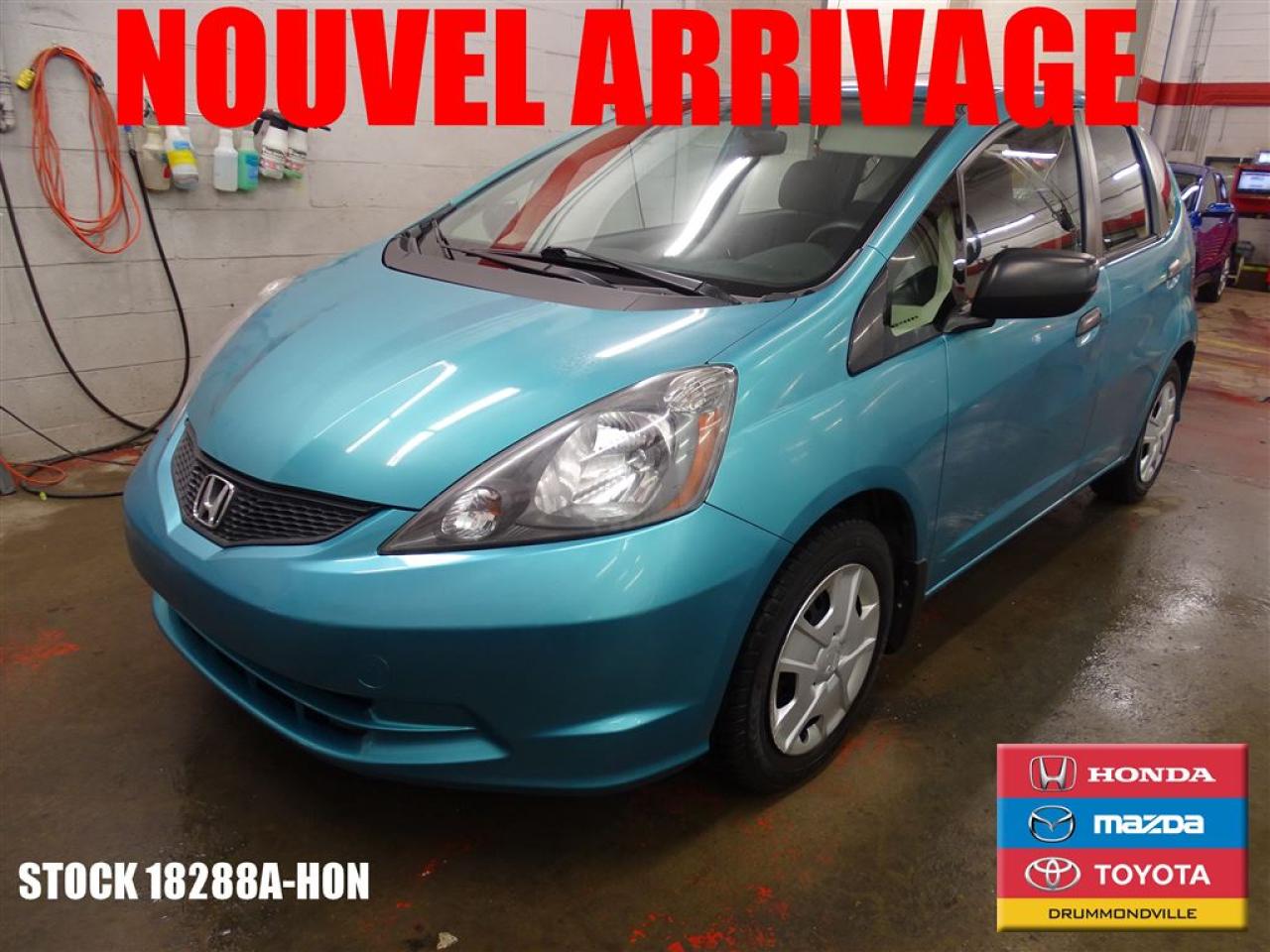 Used 2013 Honda Fit Dx-A+ +a/c+gar for sale in Drummondville, QC