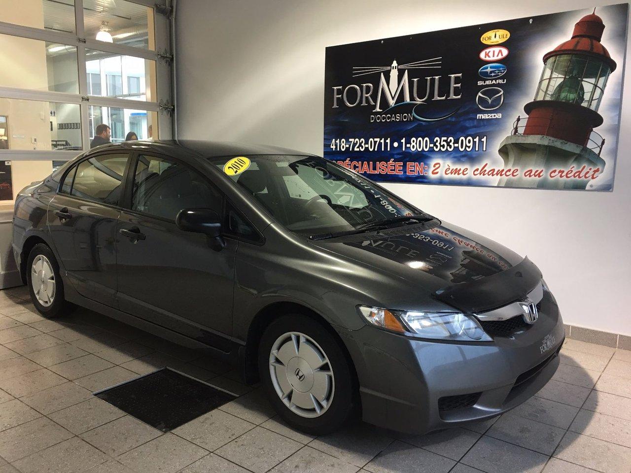 Used 2010 Honda Civic DX-G for sale in Rimouski, QC