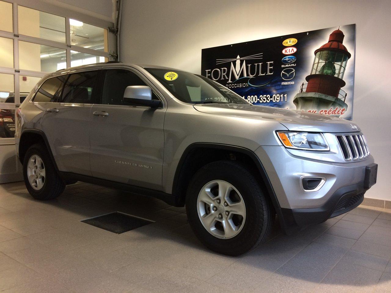 Used 2016 Jeep Grand Cherokee Laredo for sale in Rimouski, QC