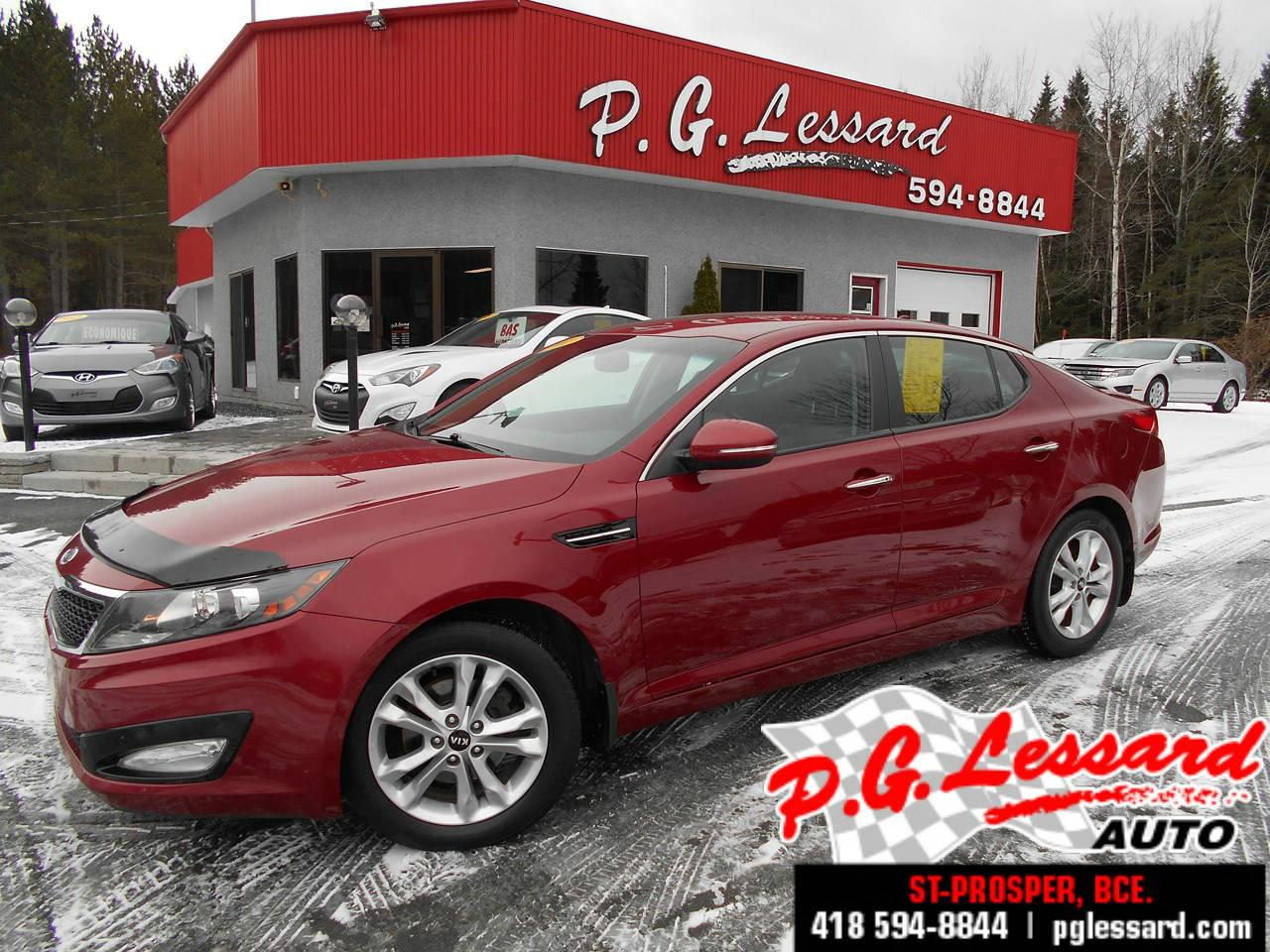 Used 2011 Kia Optima Ex + cuir for sale in St-Prosper, QC