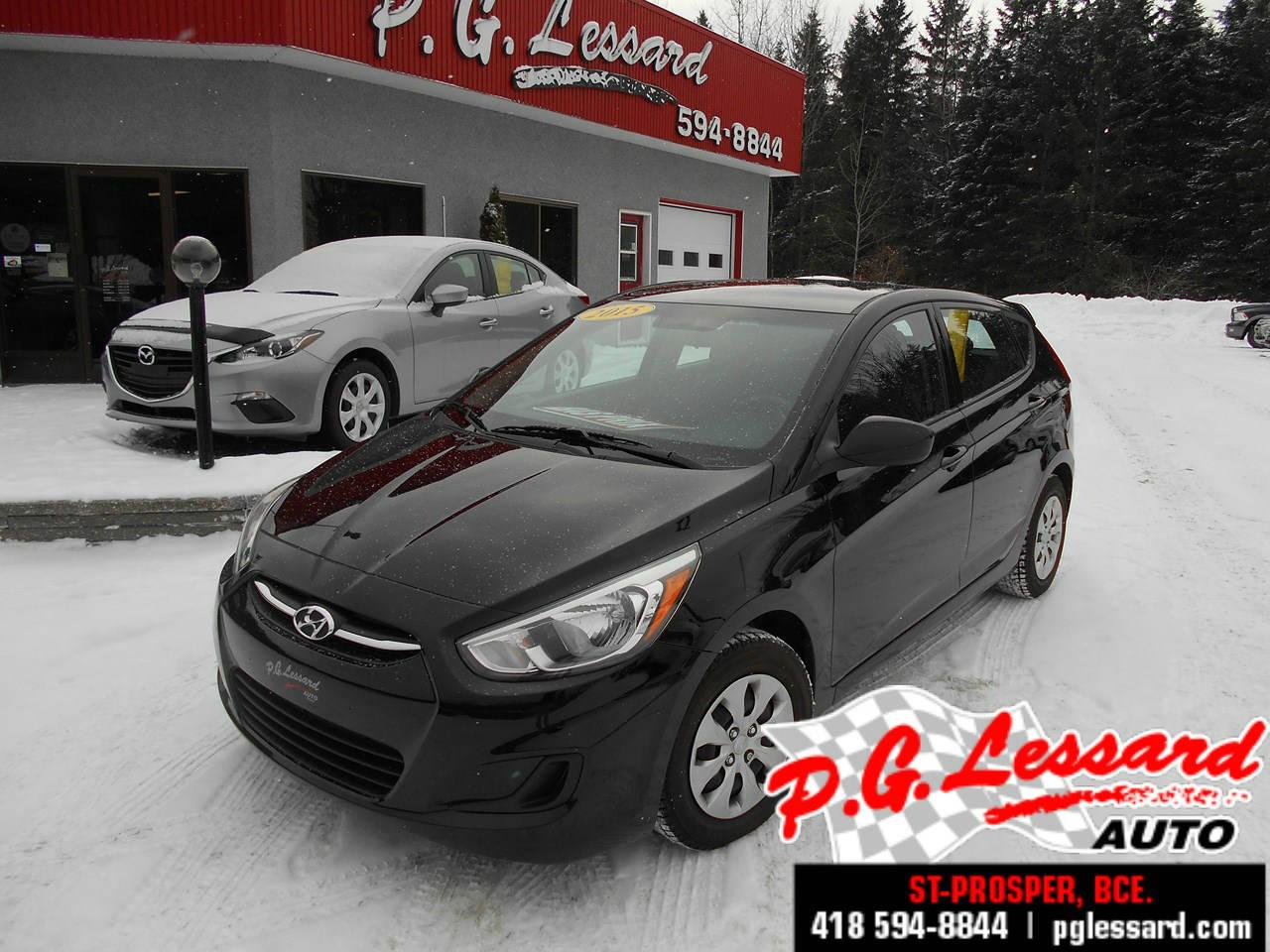 Used 2015 Hyundai Accent L 6 Vit for sale in St-Prosper, QC