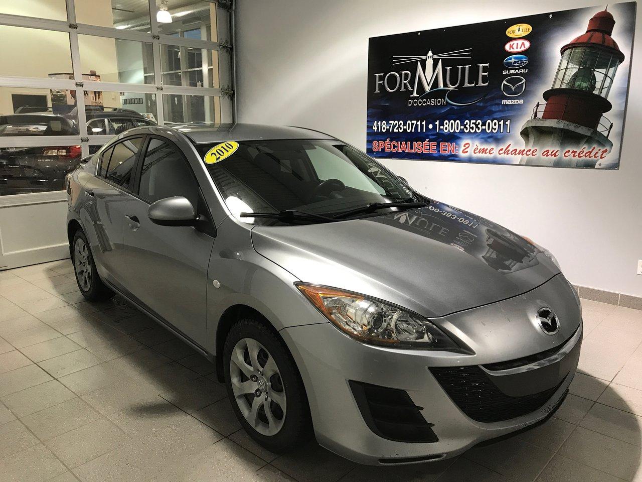 Used 2010 Mazda 3 GX for sale in Rimouski, QC