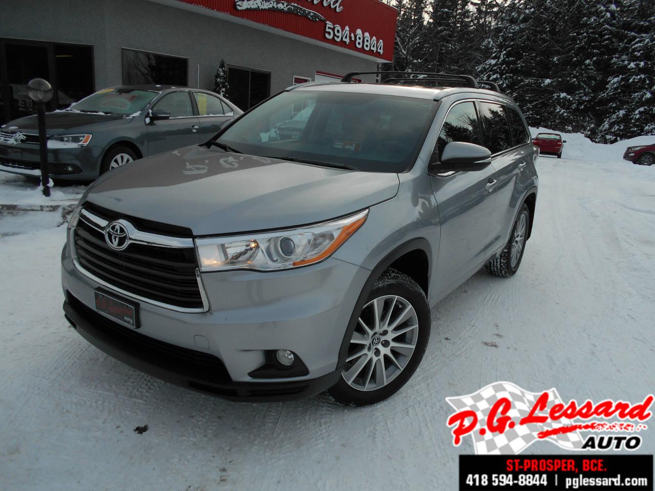 Used 2016 Toyota Highlander AWD  XLE V6 8 Passagers GPS Cuir Camera for sale in St-Prosper, QC