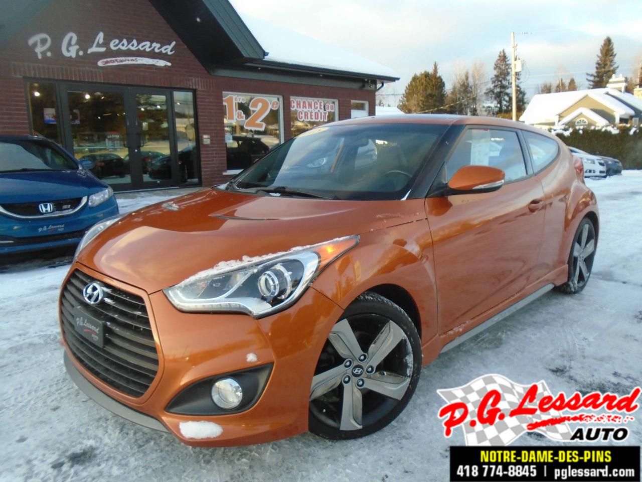 Used 2015 Hyundai Veloster Turbo for sale in St-Prosper, QC