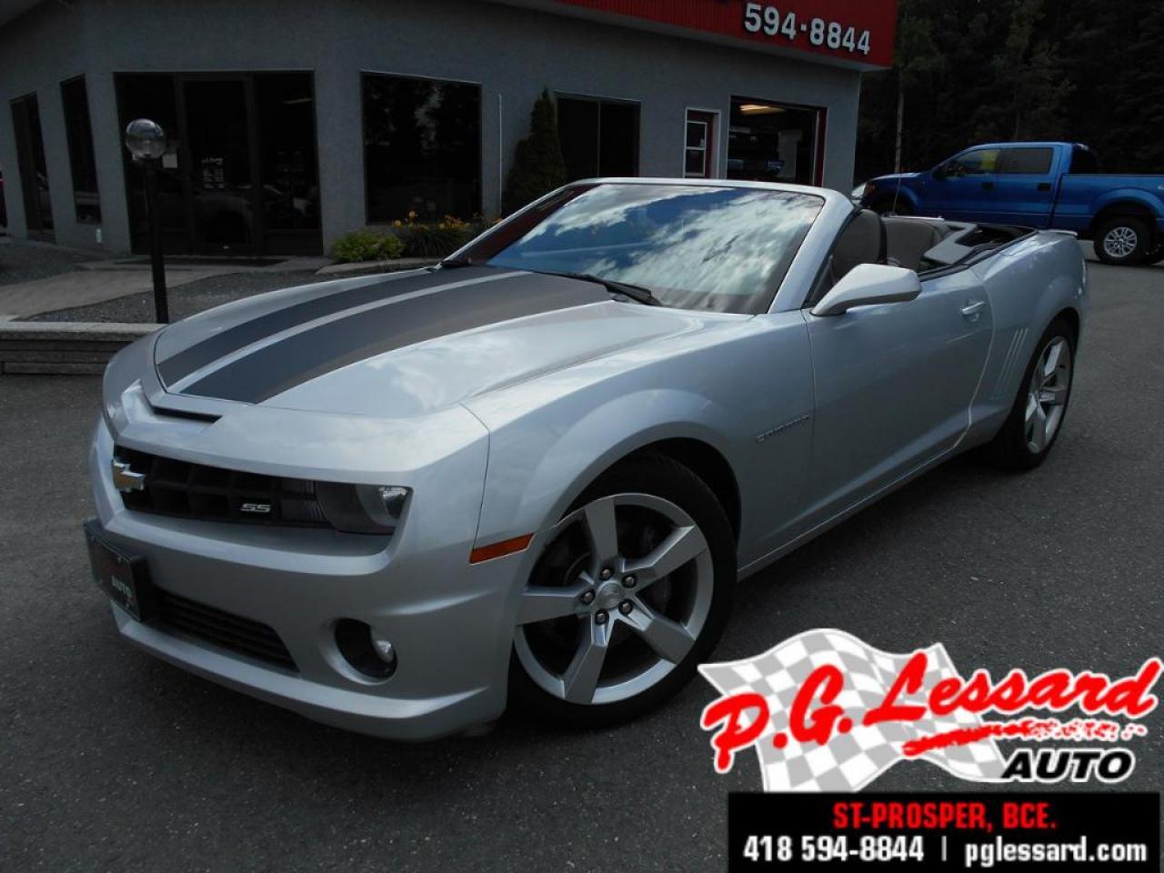 Used 2011 Chevrolet Camaro 2 SS Convertible for sale in St-Prosper, QC