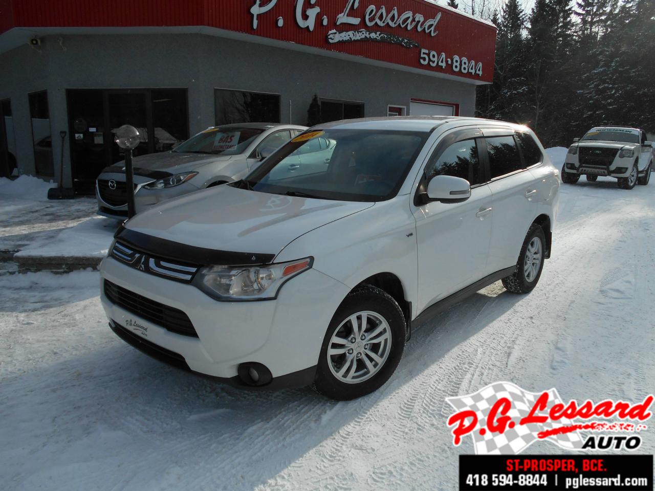 Used 2014 Mitsubishi Outlander SE, Traction intégrale V6 7 Passagers Ba for sale in St-Prosper, QC