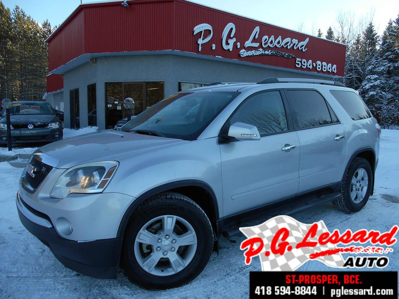<a href=https://www.pglessard.com/occasion/GMC-Acadia-2011.html>https://www.pglessard.com/occasion/GMC-Acadia-2011.html</a>

GMC Acadia SLE2  traction intégrale AWD 7 Passagers super propre et bien entretenue inspecter au complet