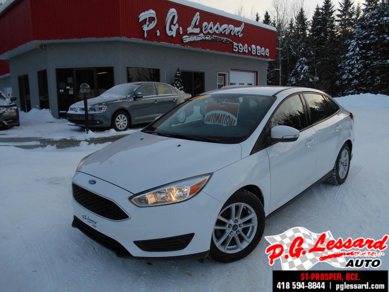 Used 2015 Ford Focus Berline SE 4 portes automatique camera d for sale in St-Prosper, QC